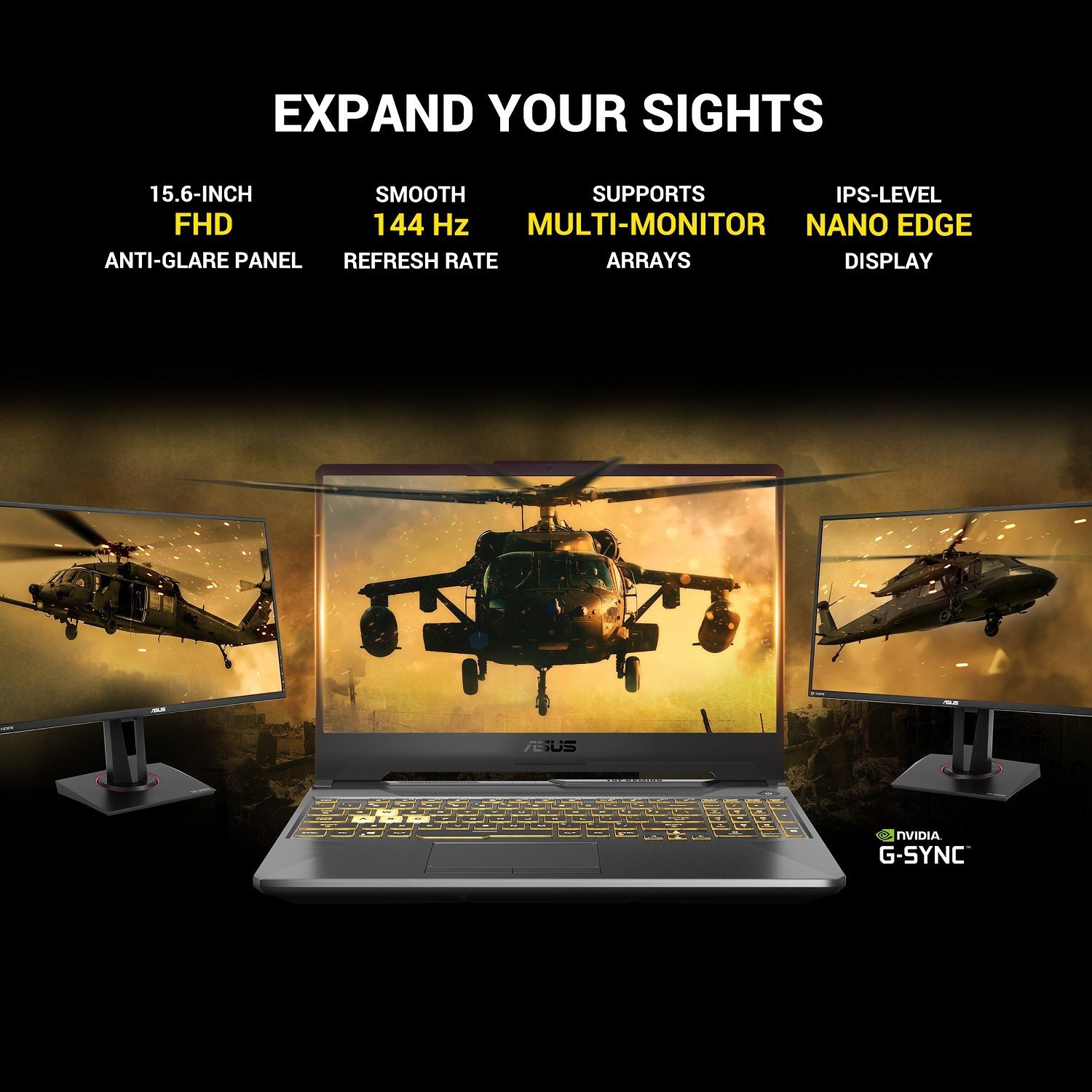 Image of ASUS TUF Gaming F15 Intel Core i5 10th Gen 10200H - (8 GB /512 GB SSD /Windows 11 Home /4 GB Graphics /NVIDIA GeForce GTX 1650 /144 Hz) FX506LHB-HN358W Gaming Laptop