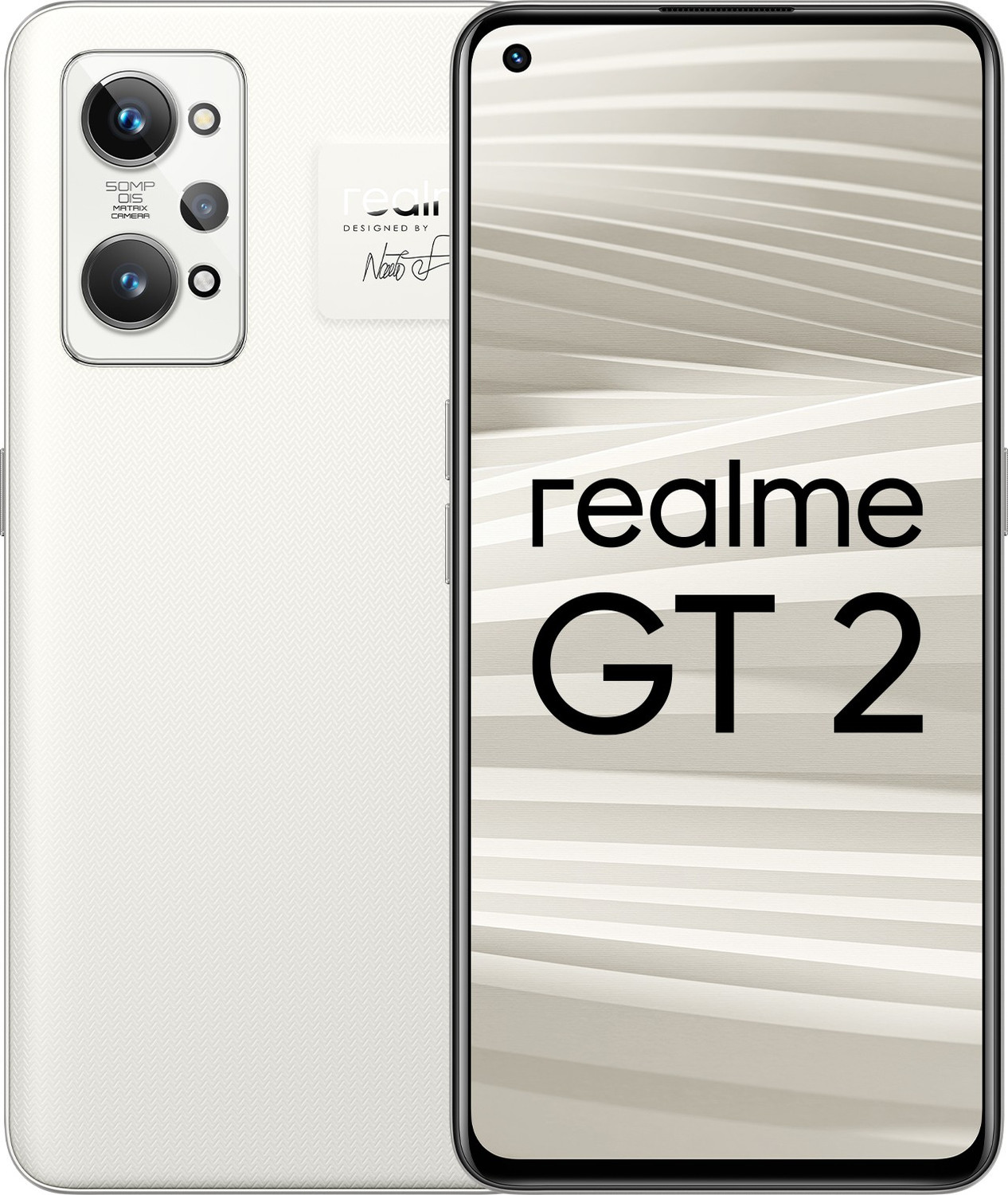 Image of realme GT 2 (Paper White, 128 GB)
