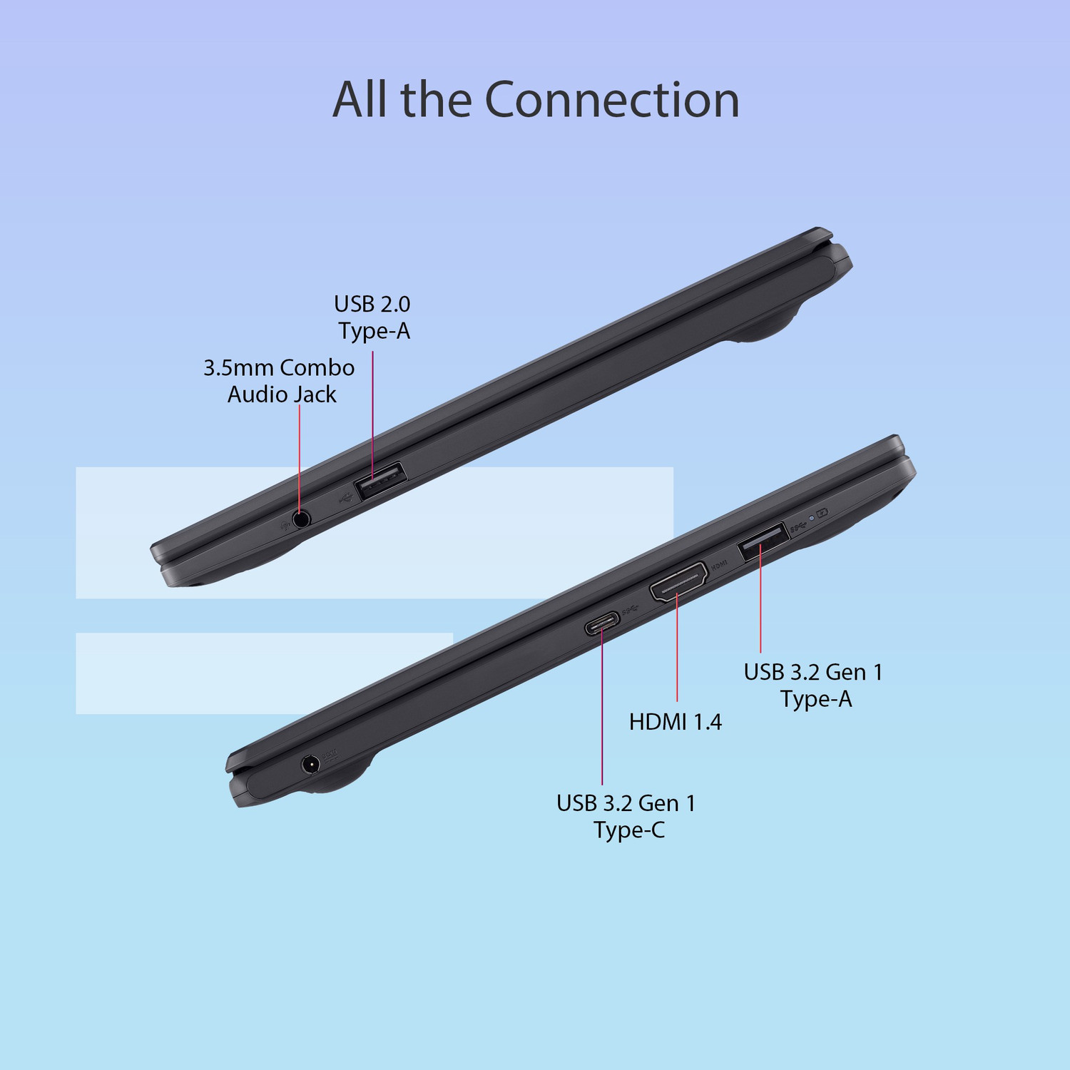 Image of ASUS EeeBook 14 with NumberPad Intel Pentium Silver N6000 - (8 GB /256 GB SSD /Windows 11 Home) E410KA-BV103WS Thin and Light Laptop