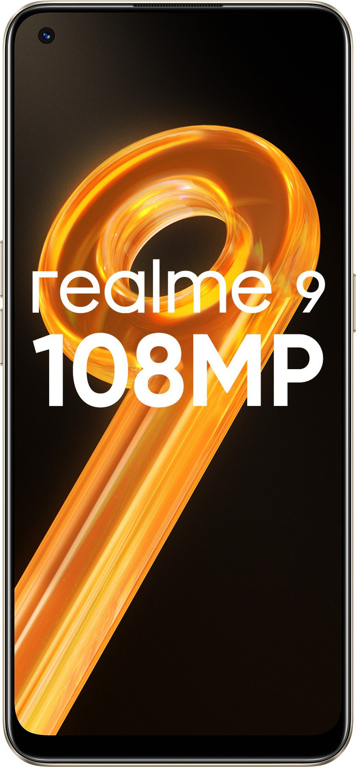 Image of realme 9 (Sunburst Gold, 128 GB)