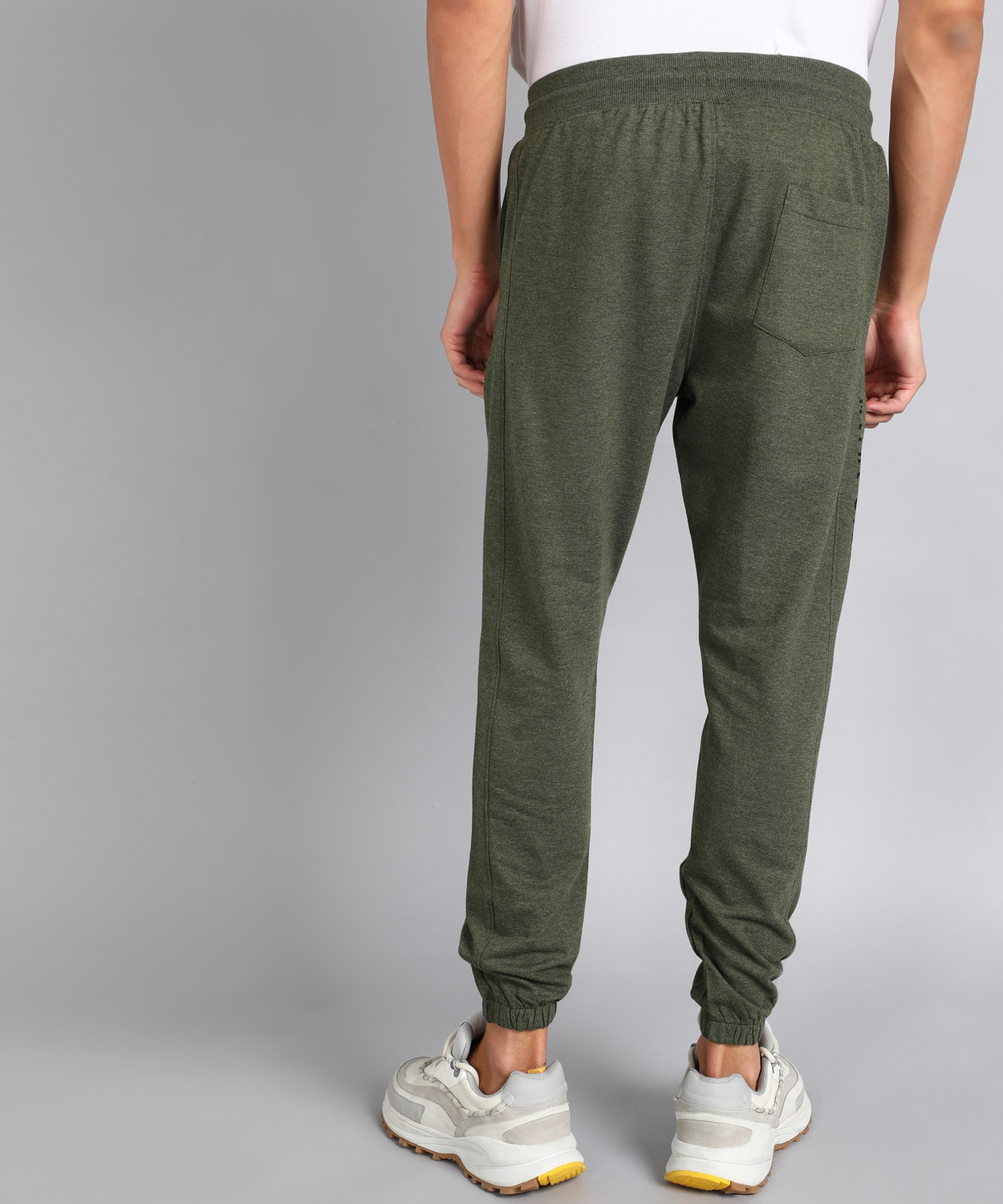 METRONAUT Solid Men Dark Green Track Pants Price History