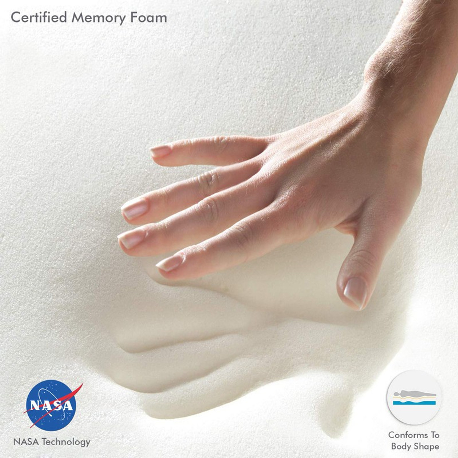 Image of COIRFIT Biolife Visco 8 inch Queen Memory Foam Mattress