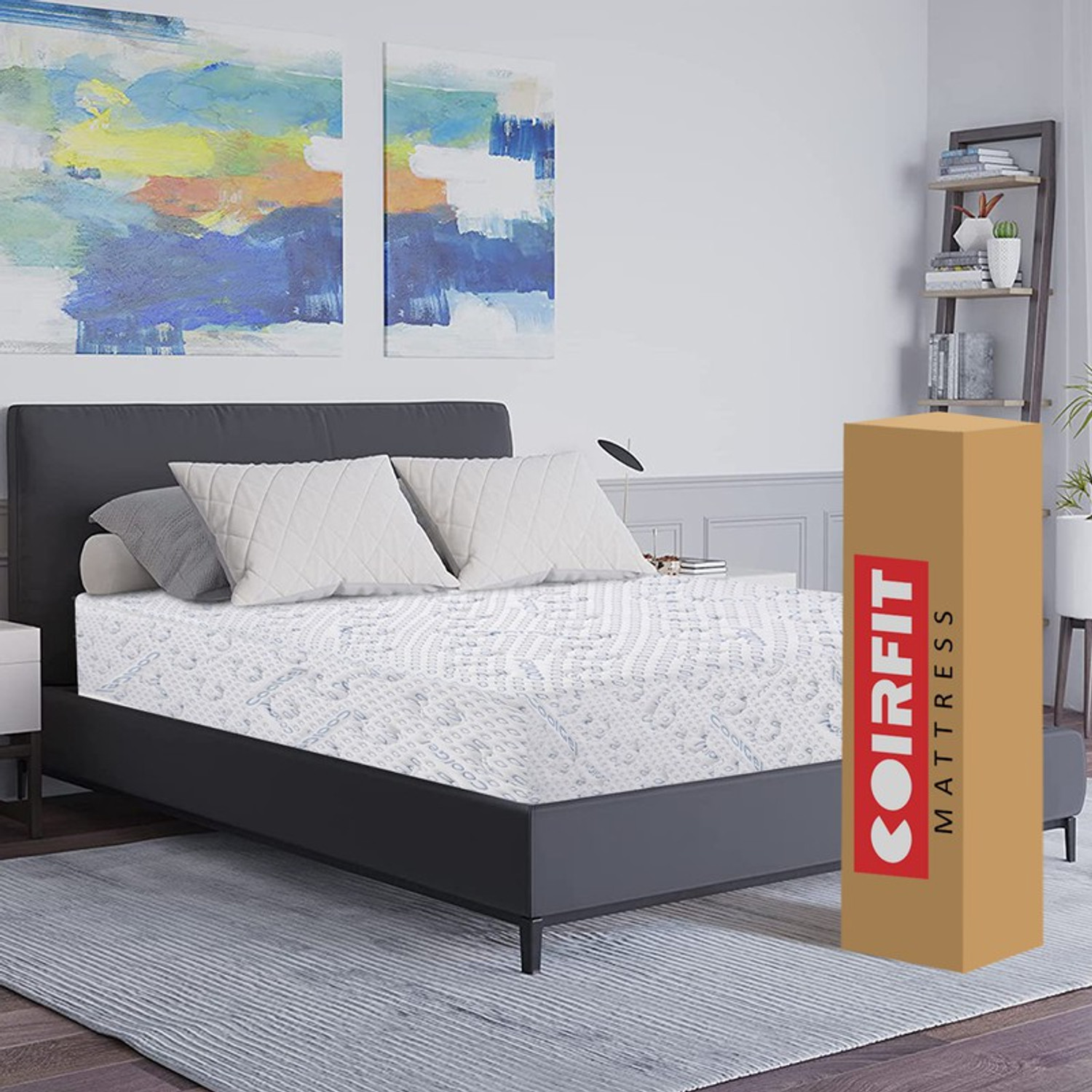 Image of COIRFIT Biolife Visco 8 inch Queen Memory Foam Mattress