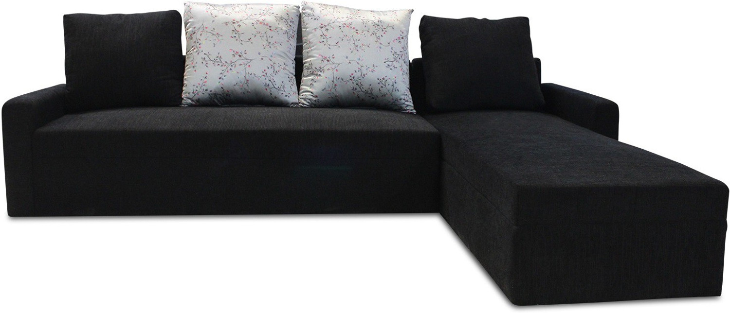 Image of Flipkart Perfect Homes Porto L Shape Fabric 6 Seater Sofa