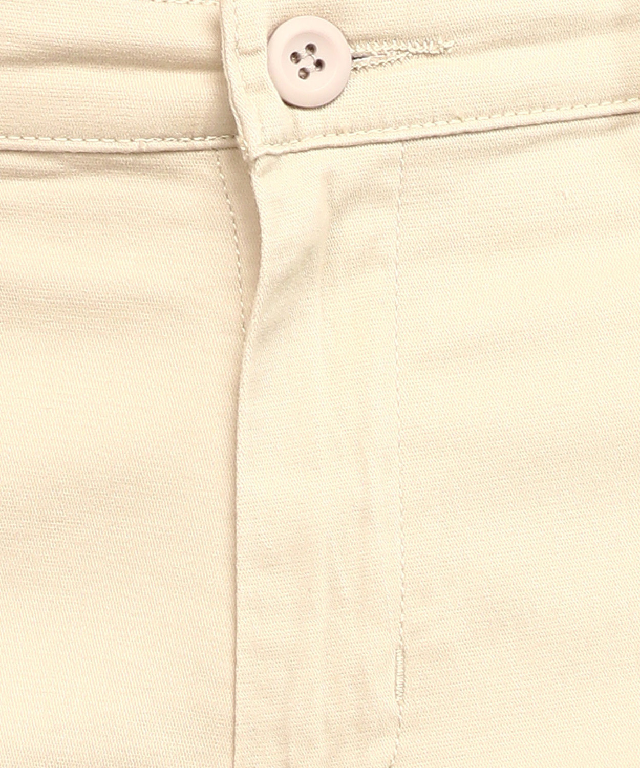 Image of METRONAUT Slim Fit Men Cream Trousers