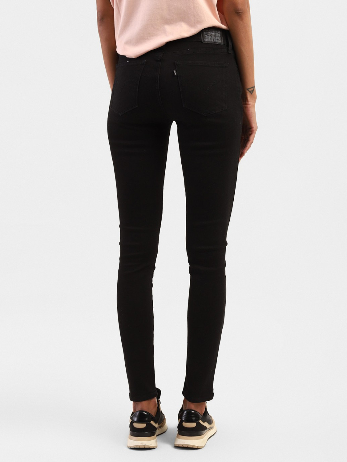 Jean levis 710 best sale super skinny noir