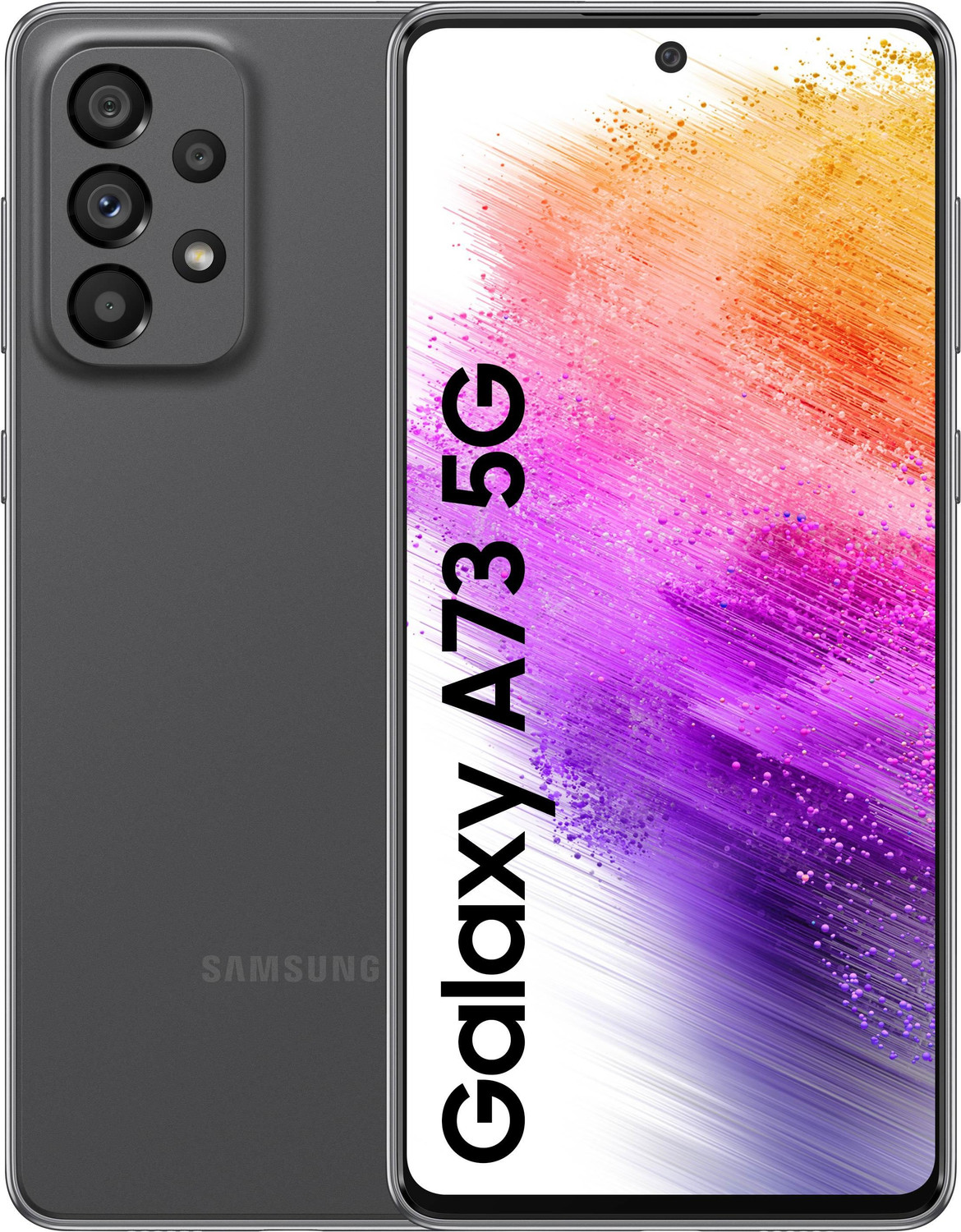 Image of Samsung Galaxy A73 5G (Awesome Gray, 128 GB)