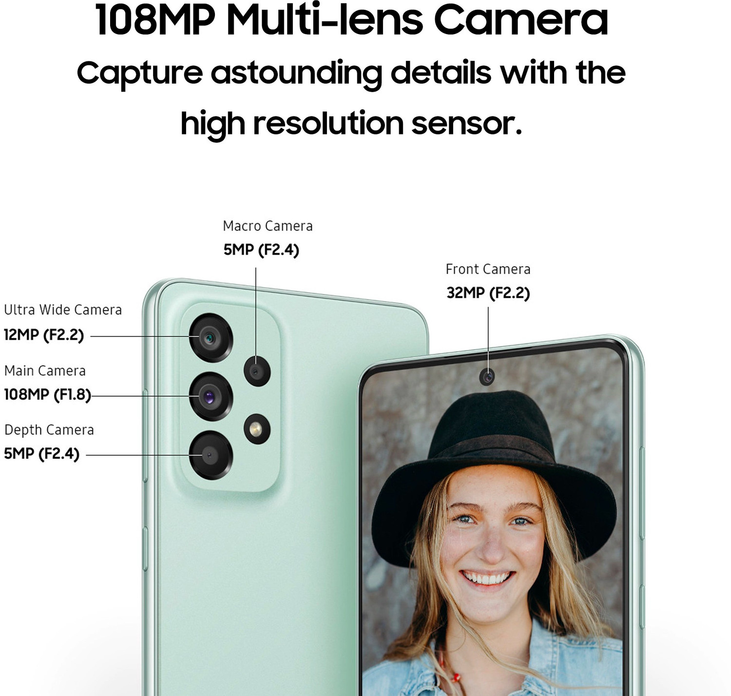 Image of Samsung Galaxy A73 5G (Awesome Mint, 256 GB)