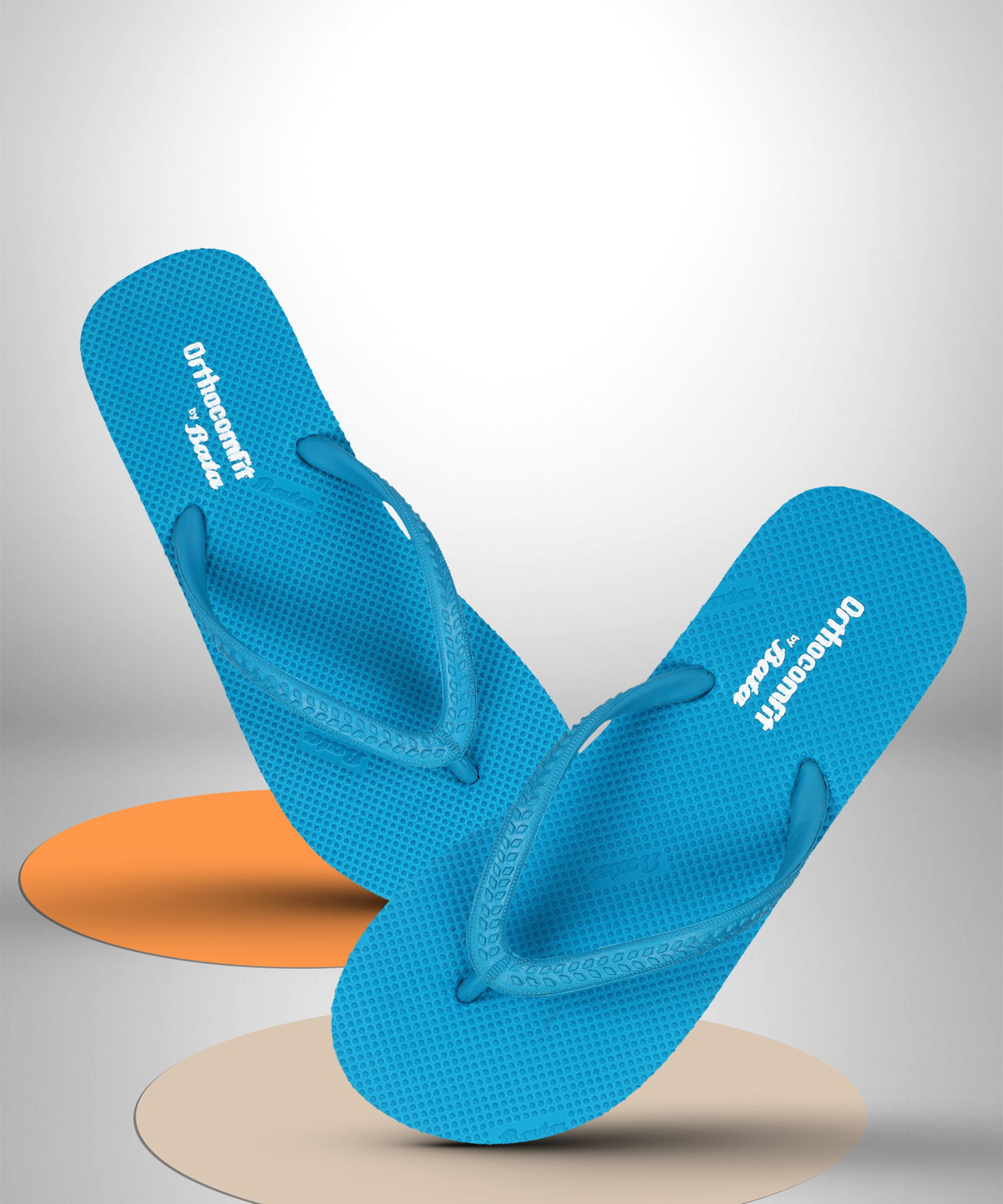 Bata Sunshine Women Flip Flops Blue 3 Price History