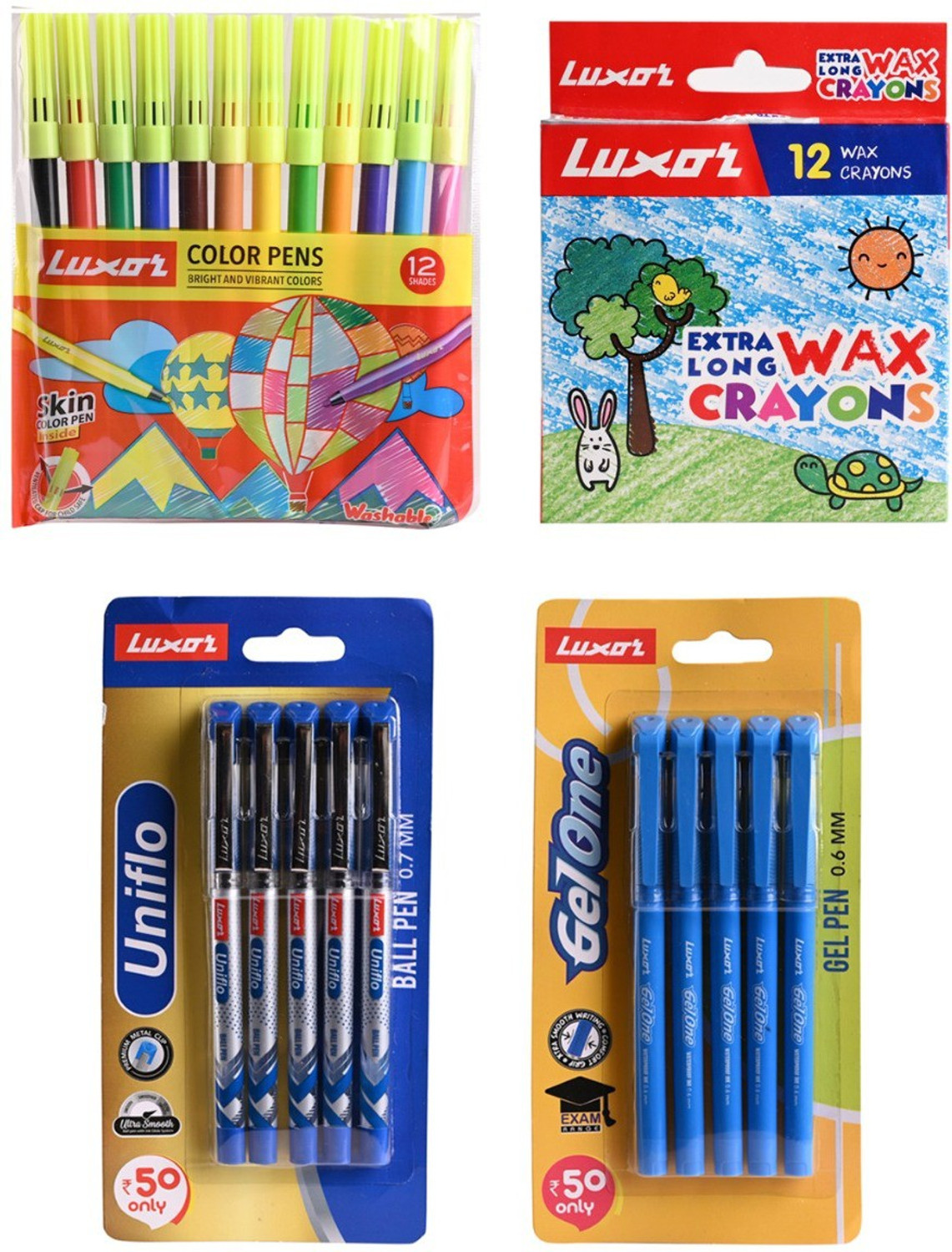 Image of LUXOR All-In-One Stationery & Art Kit
