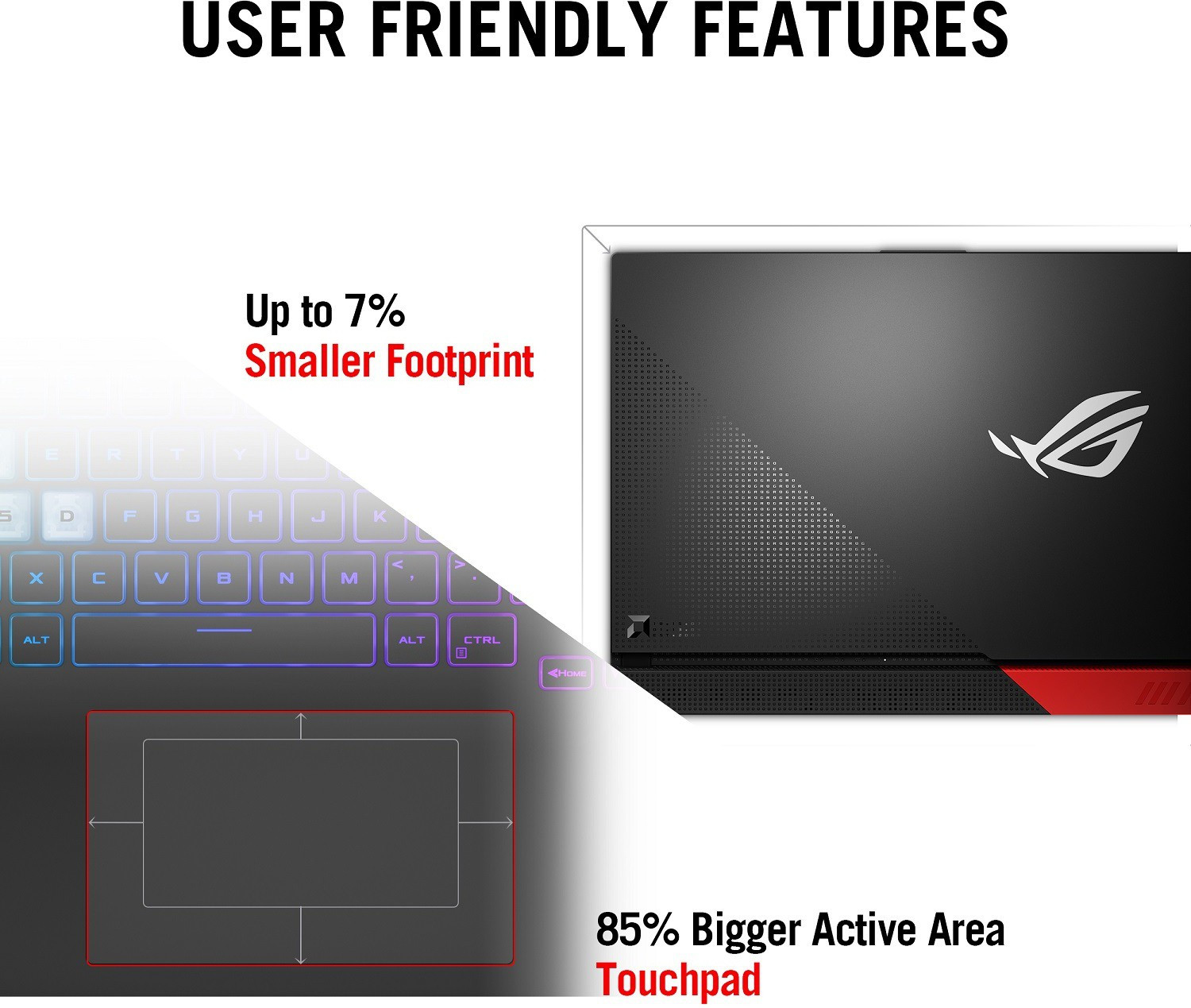 Image of ASUS ROG Strix G15 Advantage Edition with 90Whr Battery AMD Ryzen 9 Octa Core 5980HX - (16 GB /1 TB SSD /Windows 11 Home /12 GB Graphics /AMD Radeon RX 6800M /165 Hz) G513QY-HQ032WS Gaming Laptop