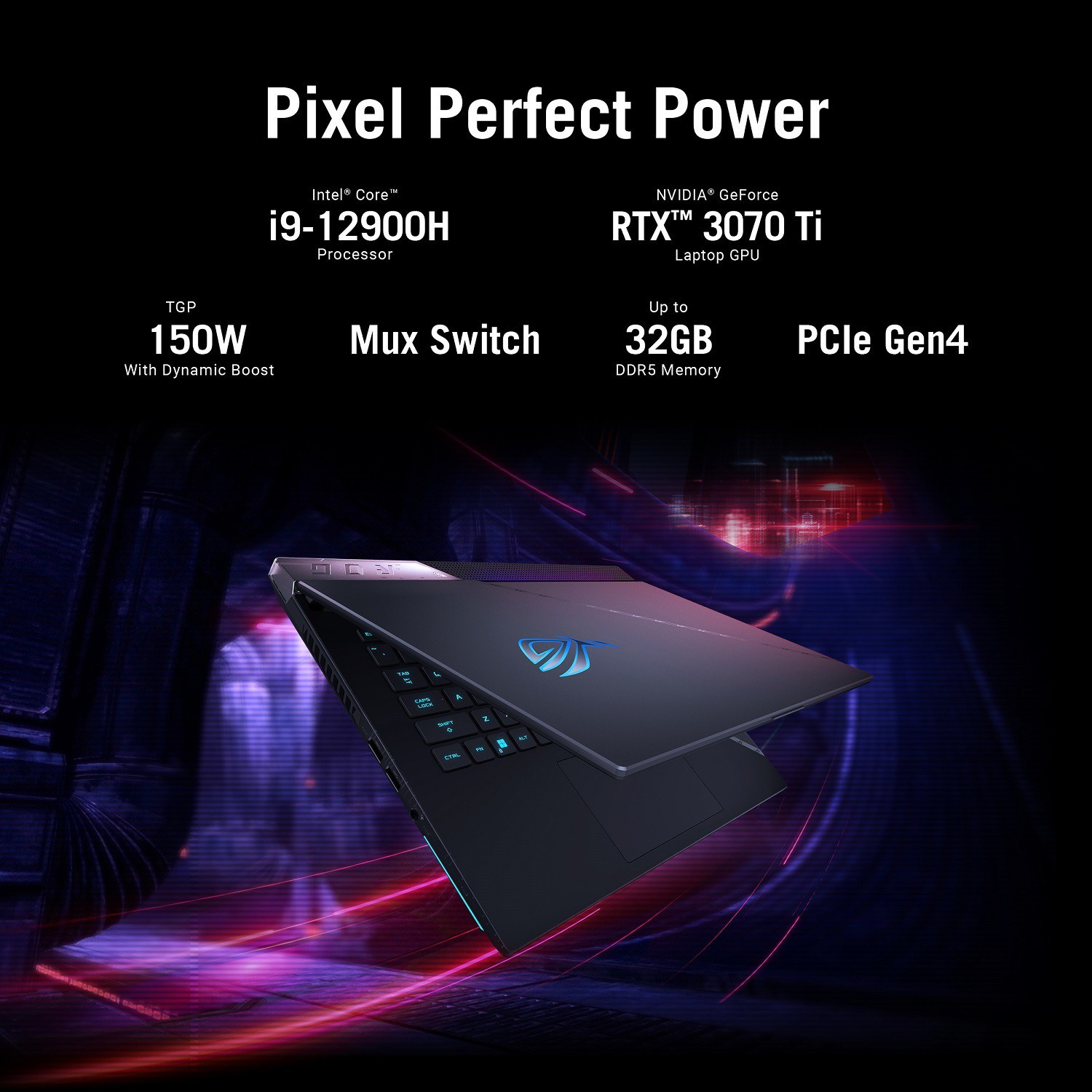 Image of ASUS ROG Strix Scar 15 Intel Core i9 12th Gen 12900H - (32 GB /1 TB SSD /Windows 11 Home /8 GB Graphics /NVIDIA GeForce RTX 3070 Ti /240 Hz) G533ZW-LN136WS | G533ZWZ-LN136WS Gaming Laptop