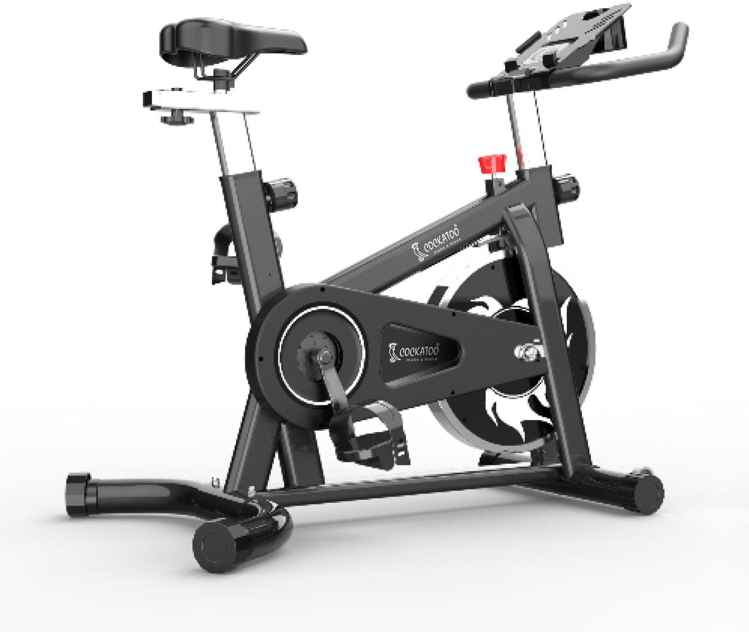 Image of COCKATOO SPB222 Chain Drive Max Weight 120 Kg FLYWHEEL 6 KG Spinner Exercise Bike