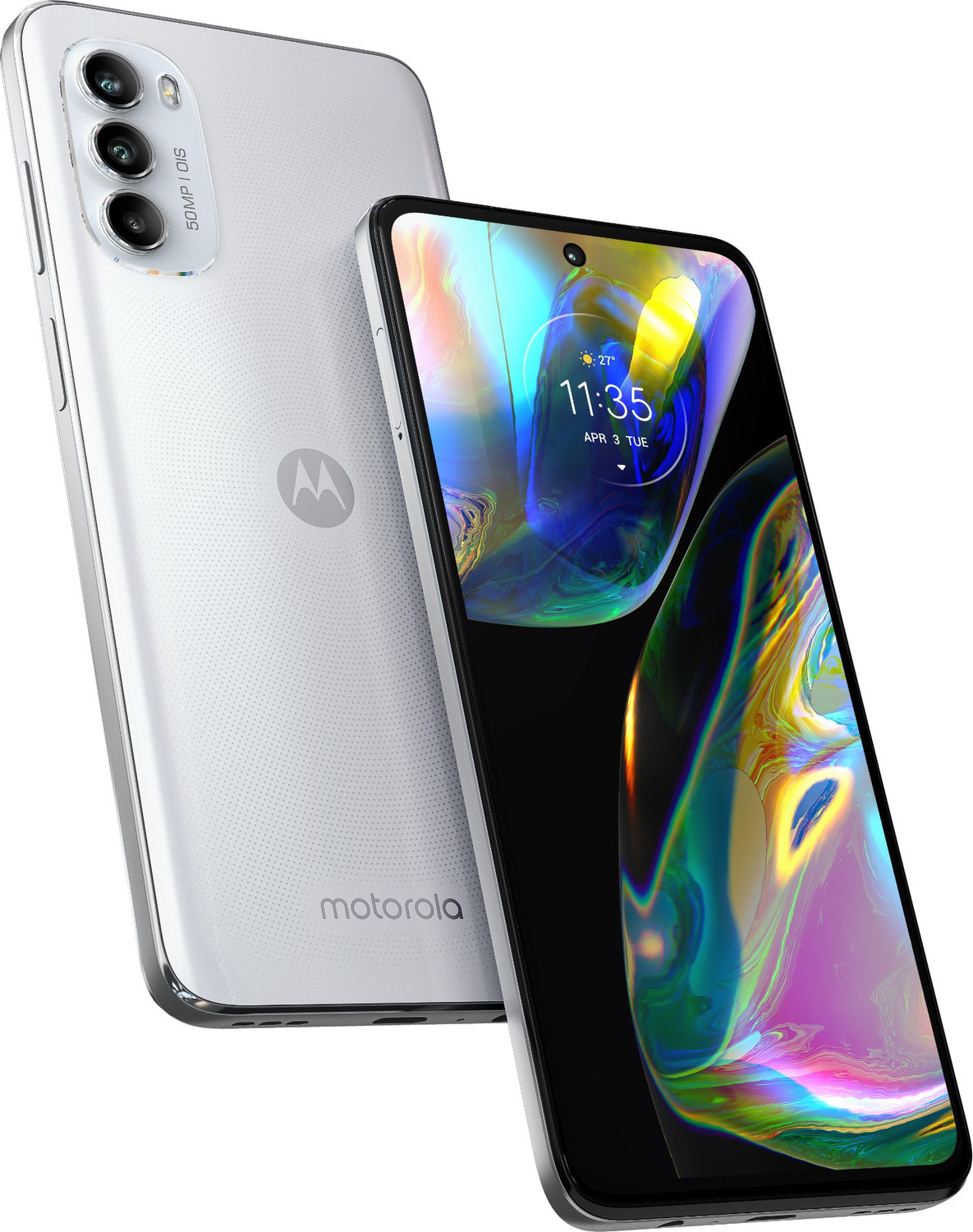 Image of MOTOROLA g82 5G(White Lily, 128 GB)