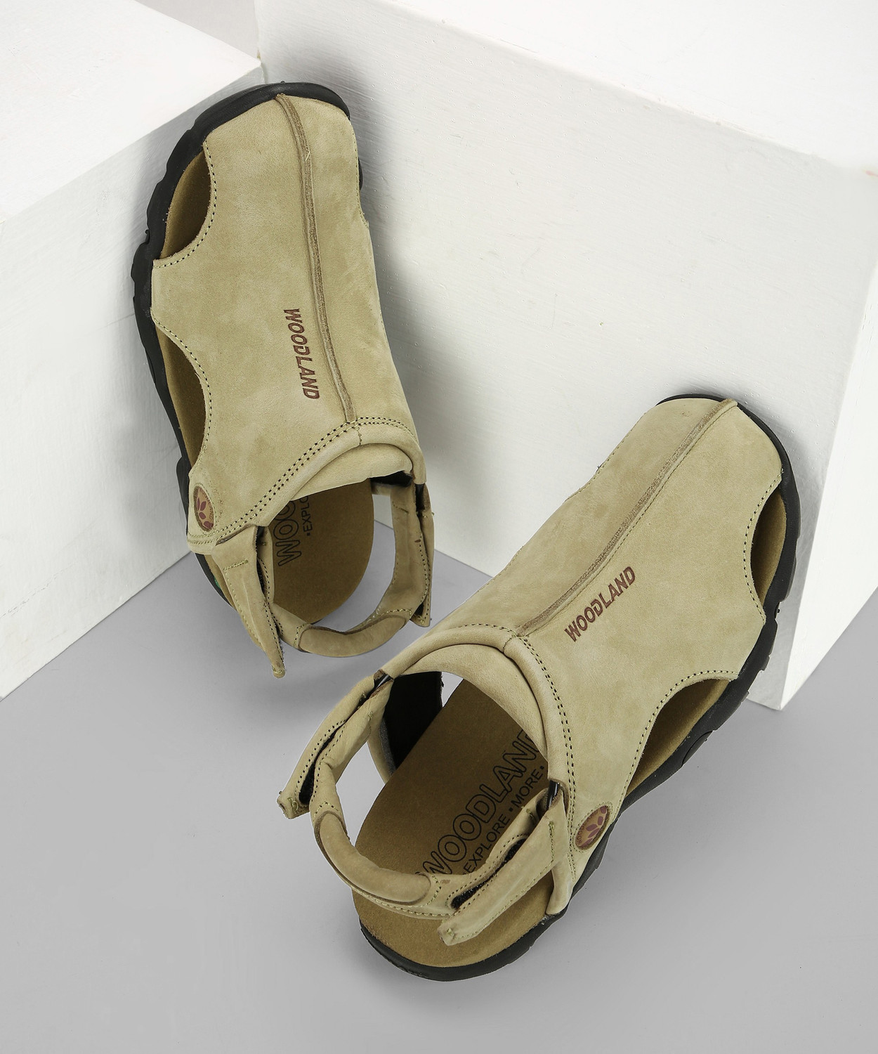 Woodland men top khaki sandals