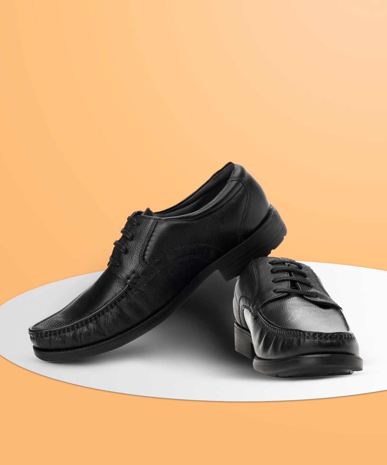 HUSH PUPPIES MOCCA ZERO G Genuine Leather Lace Up Shoes For Men Black 7 UK India Price History