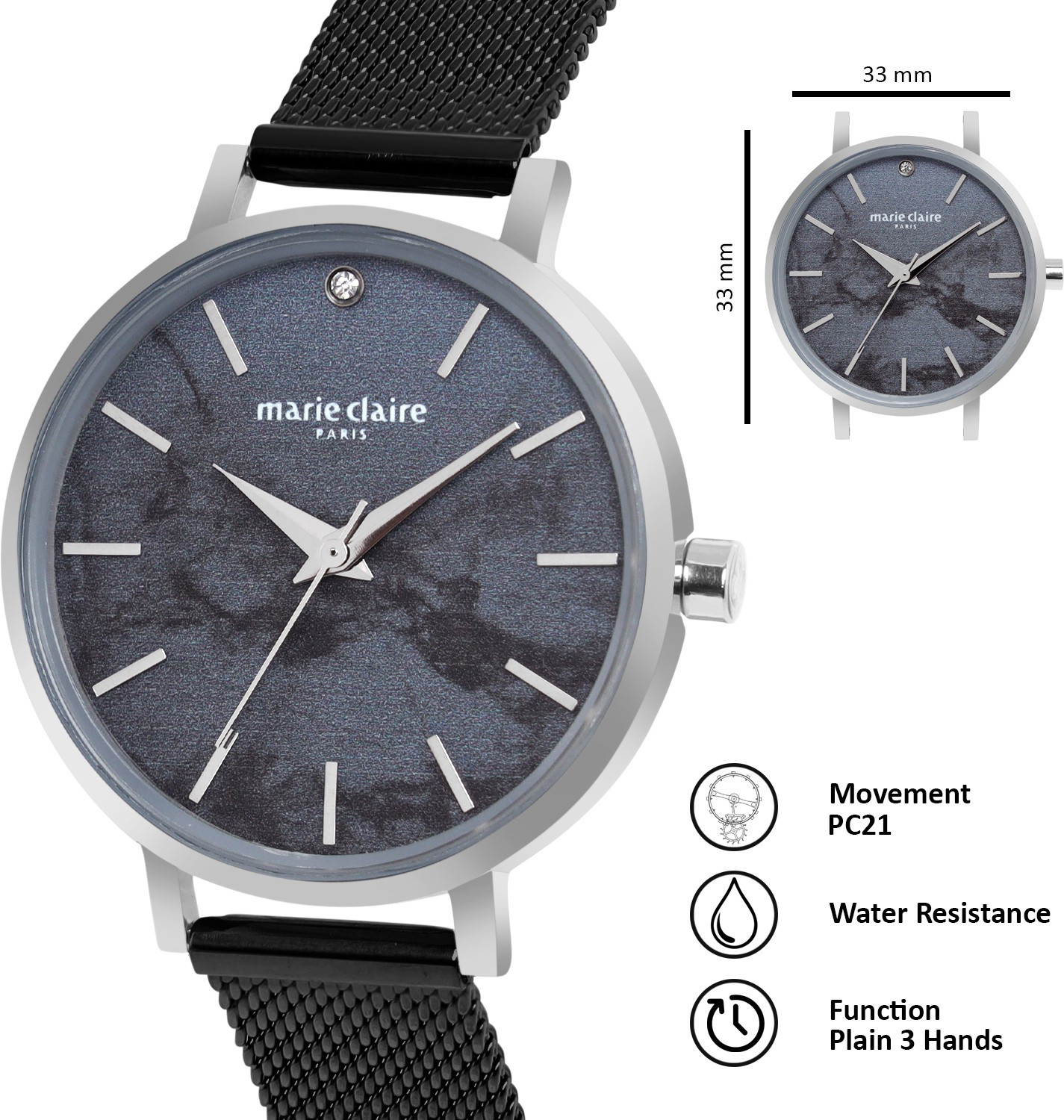 Image of Marie Claire Analog Watch - For Women