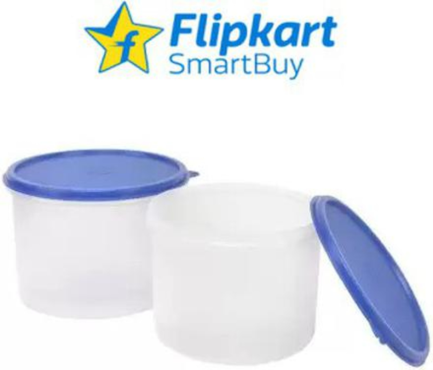 Image of Flipkart SmartBuy Plastic Grocery Container - 2200 ml, 3500 ml