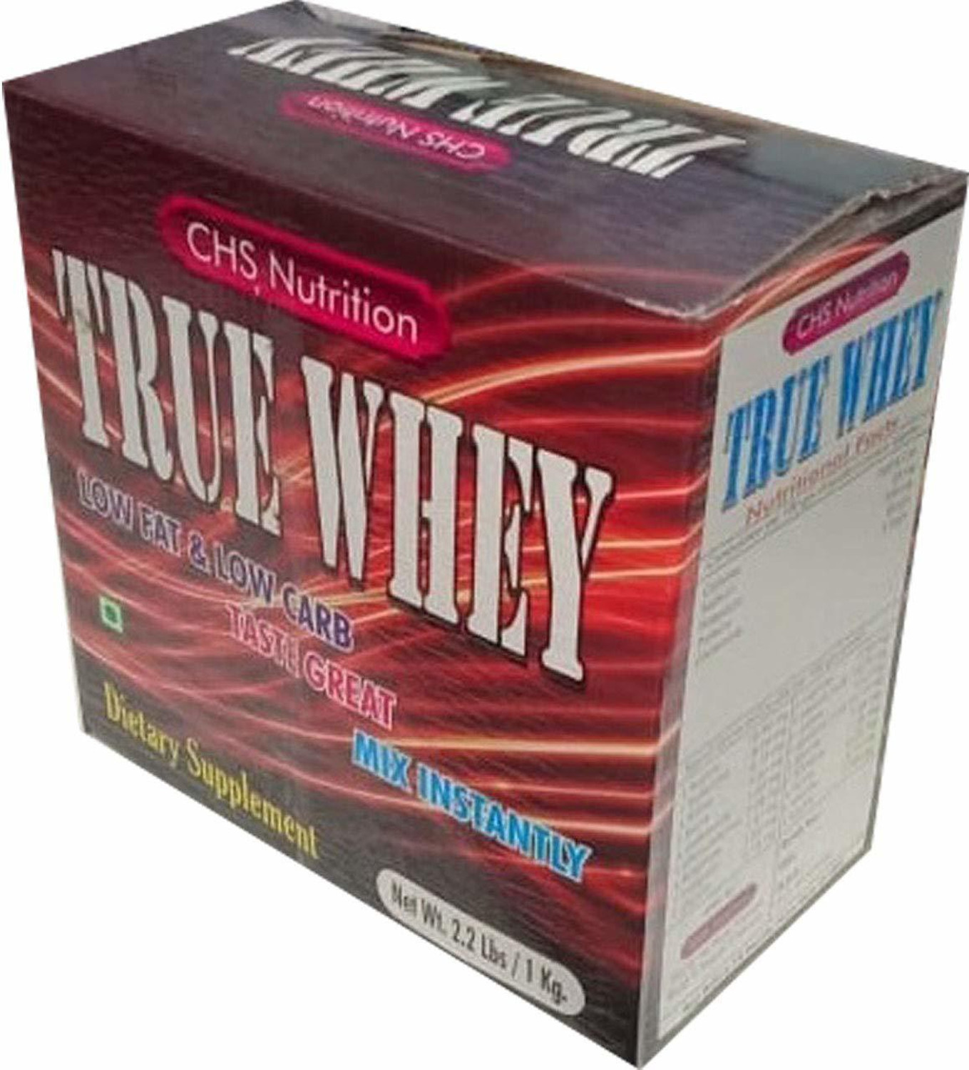 Image of CHS nutrition True Whey 1 KG (Muscle gaining whey protein conc. & isolate) Whey Protein