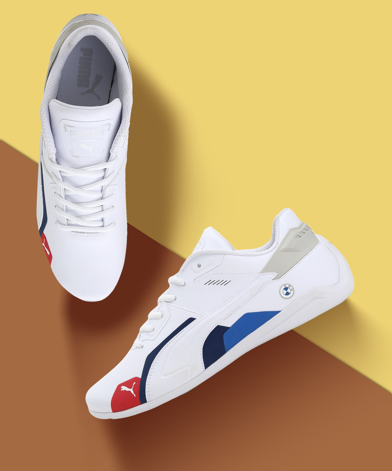 Puma bmw white sneakers discount
