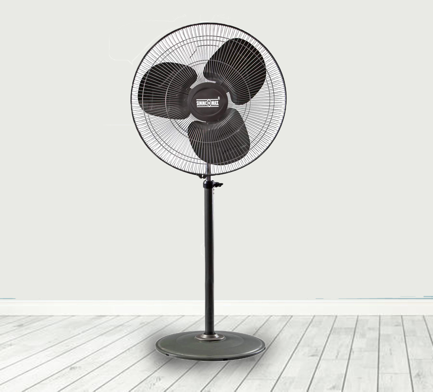 Image of SIMMCOMAX Wind Storm 500 mm Farata 3 Blade Pedestal Fan with 1 Year Warranty Ultra High Speed 500 mm Pedestal Fan