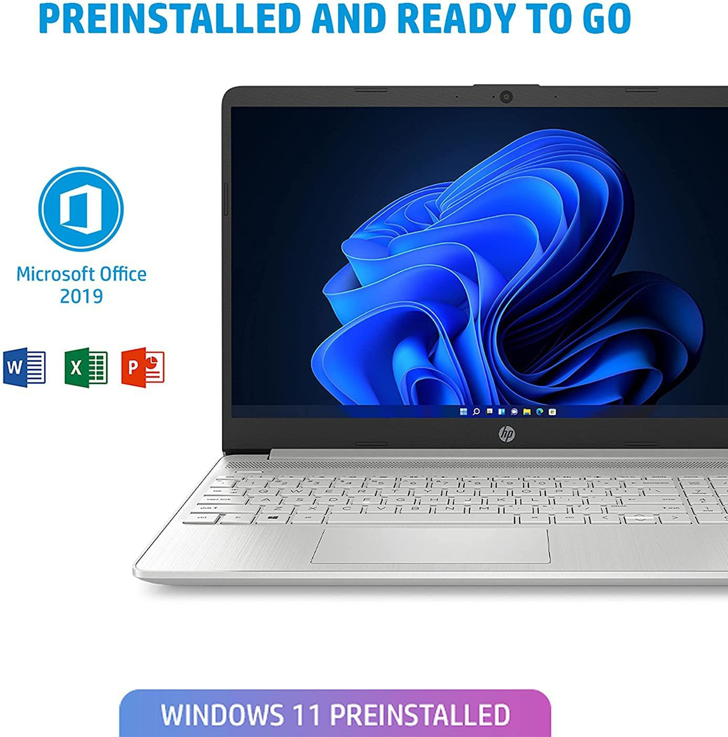 Image of HP Intel Core i3 11th Gen - (8 GB /512 GB SSD /Windows 11 Home) 15s-FR2508TU Laptop