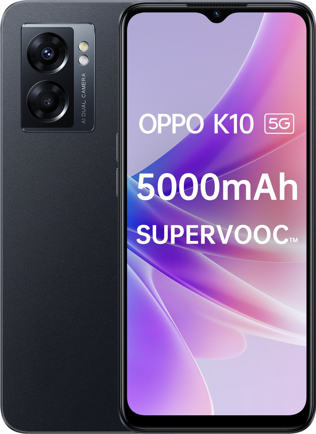Image of OPPO K10 5G (Midnight Black, 128 GB)