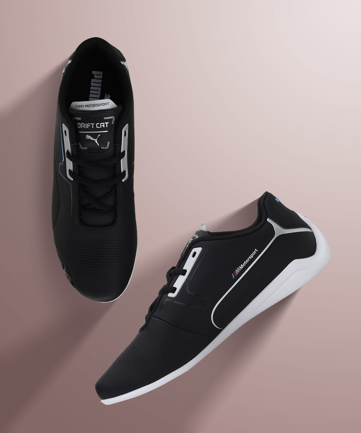 PUMA BMW MMS Drift Cat 8 Sneakers For Men Black Price History