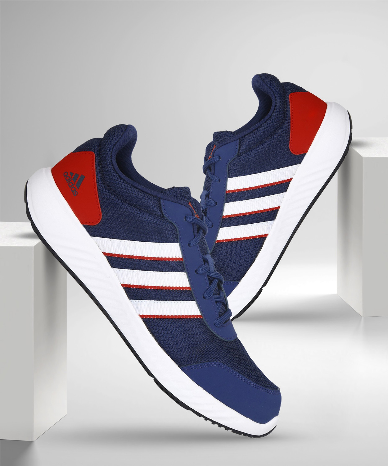 ADIDAS Adi Bounce M Running Shoes For Men Blue Price History