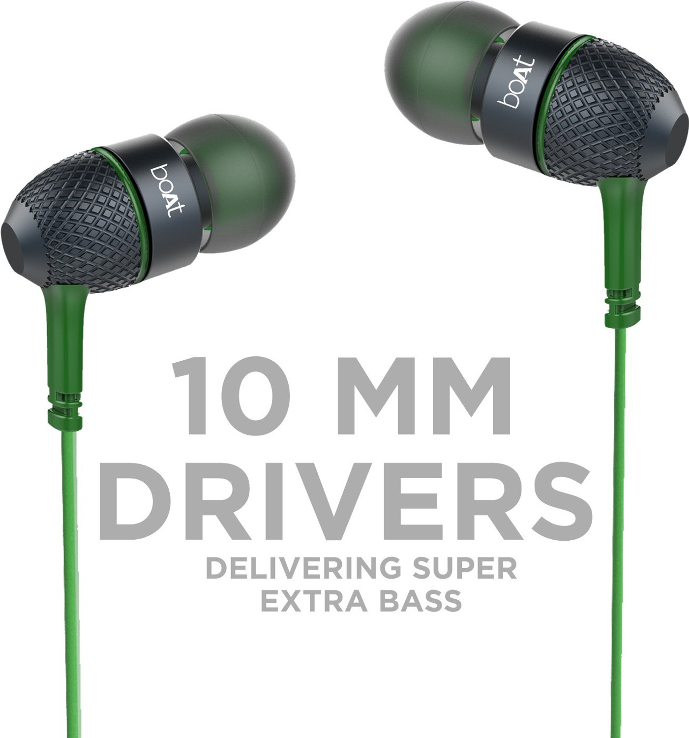 Image of boAt 225 with 10mm drivers and carrying case Wired