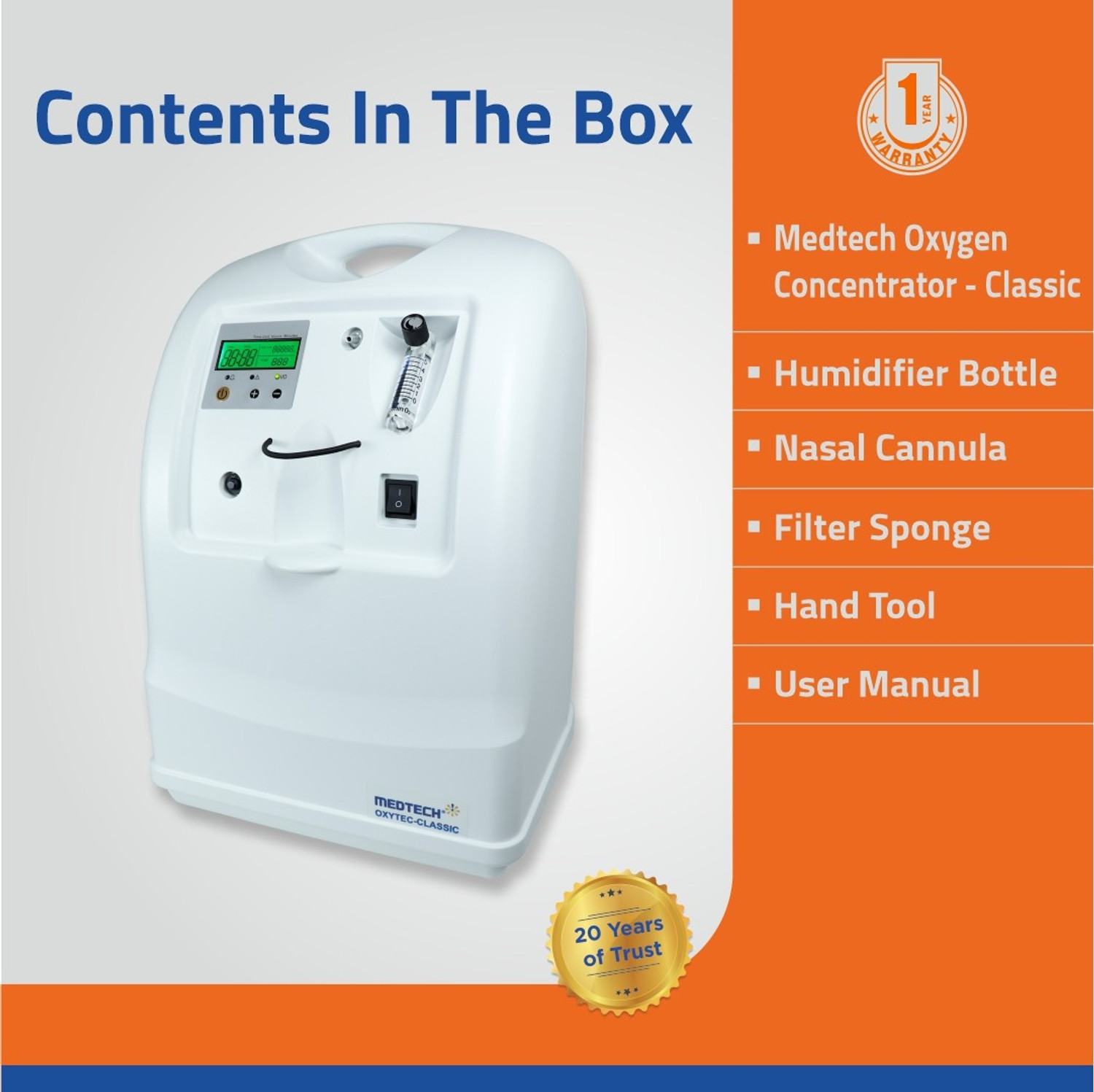 Medtech Oxycon Classic Oxygen Concentrator - Price History