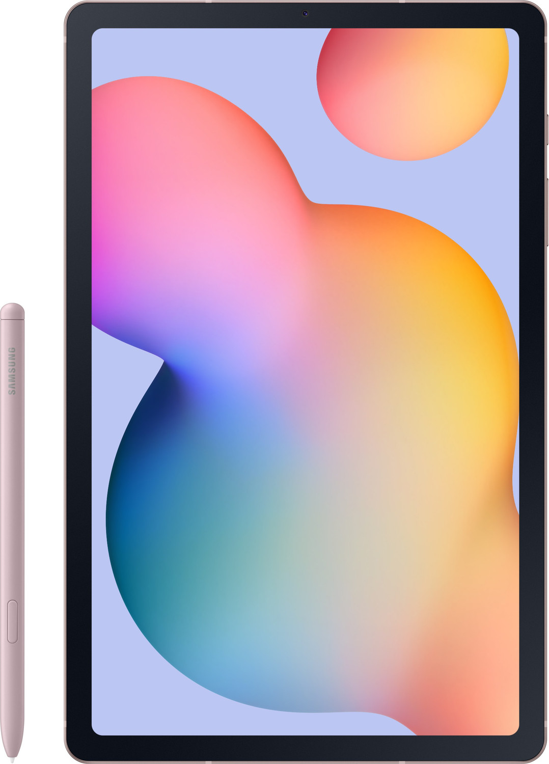 Image of Samsung Galaxy Tab S6 Lite With Stylus 4 GB RAM 128 GB ROM 10.4 inch with 4G Qualcomm SDM720G (Octa-Core) Tablet (Pink)
