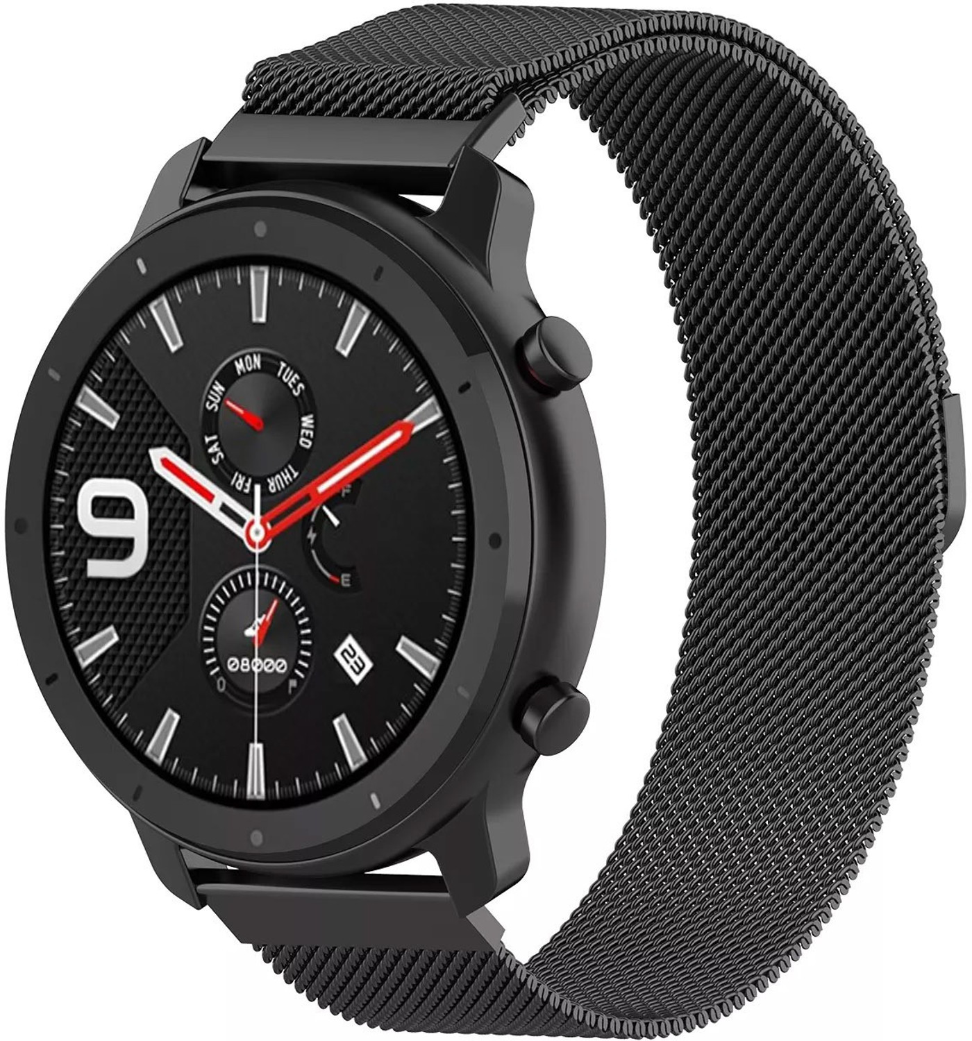 Image of AOnes Magnetic Loop Watch Strap for Ambrane Wise Eon Smart Watch Strap