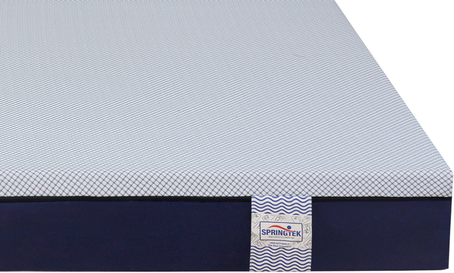 Image of SPRINGTEK Dreamer Orthopedic Memory Foam 10 inch Double High Resilience (HR) Foam Mattress