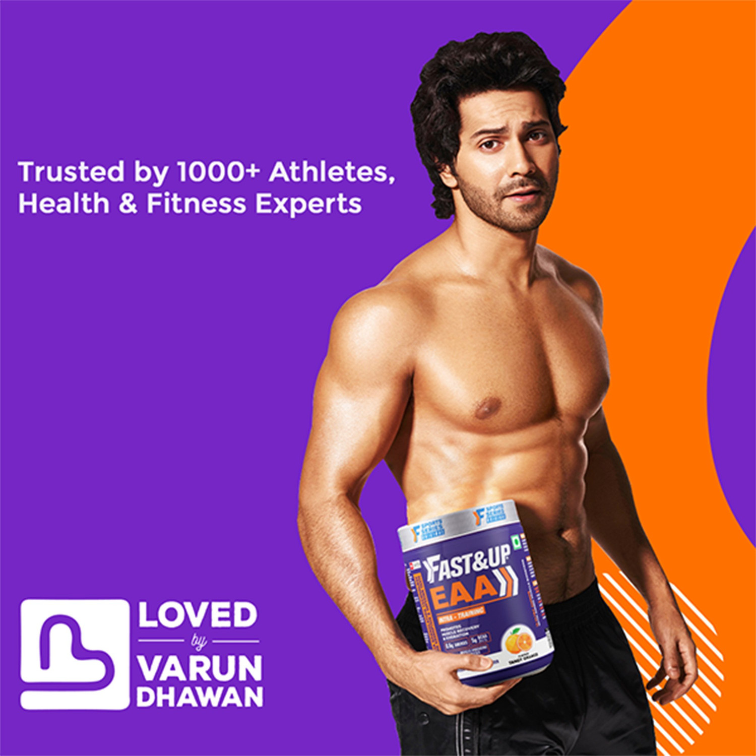 Image of FAST&UP EAA Intra-Workout Drink For Mucscle Recovery With BCAA, Vitamins & Electrolytes EAA (Essential Amino Acids)