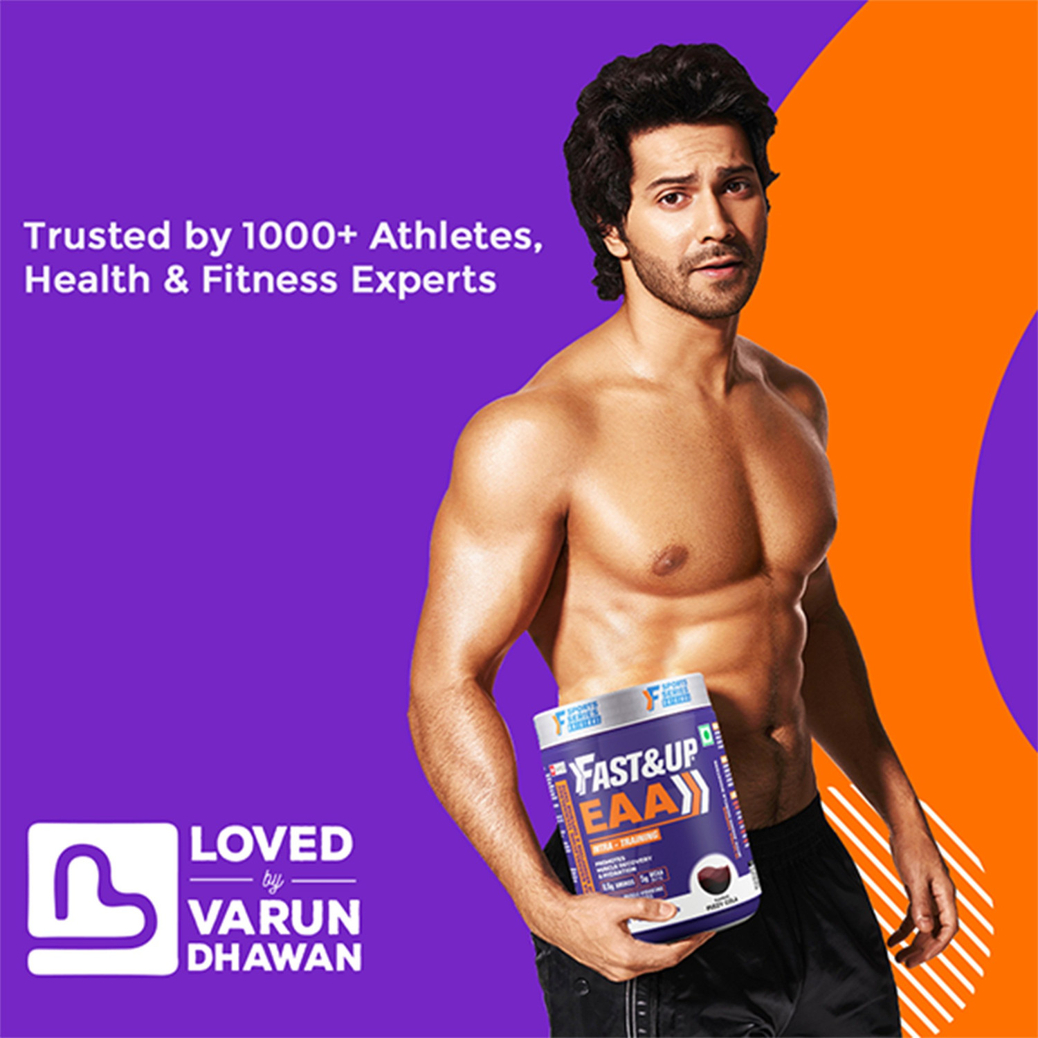 Image of FAST&UP EAA Intra-Workout Drink For Mucscle Recovery With BCAA, Vitamins & Electrolytes EAA (Essential Amino Acids)