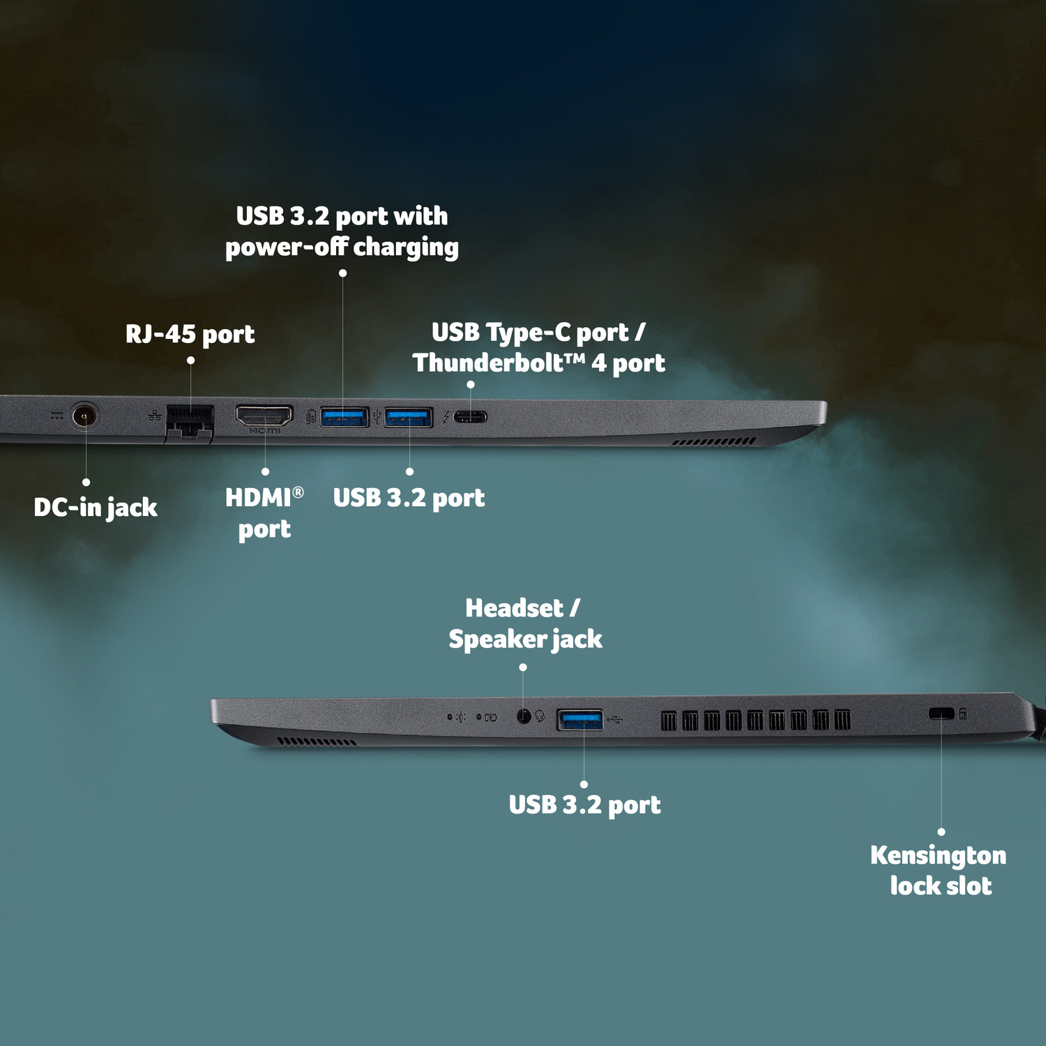 Image of Acer Aspire 7 Intel Core i5 12th Gen 1240P - (16 GB /512 GB SSD /Windows 11 Home /4 GB Graphics /NVIDIA GeForce GTX 1650) A715-5G / A715-51G Gaming Laptop