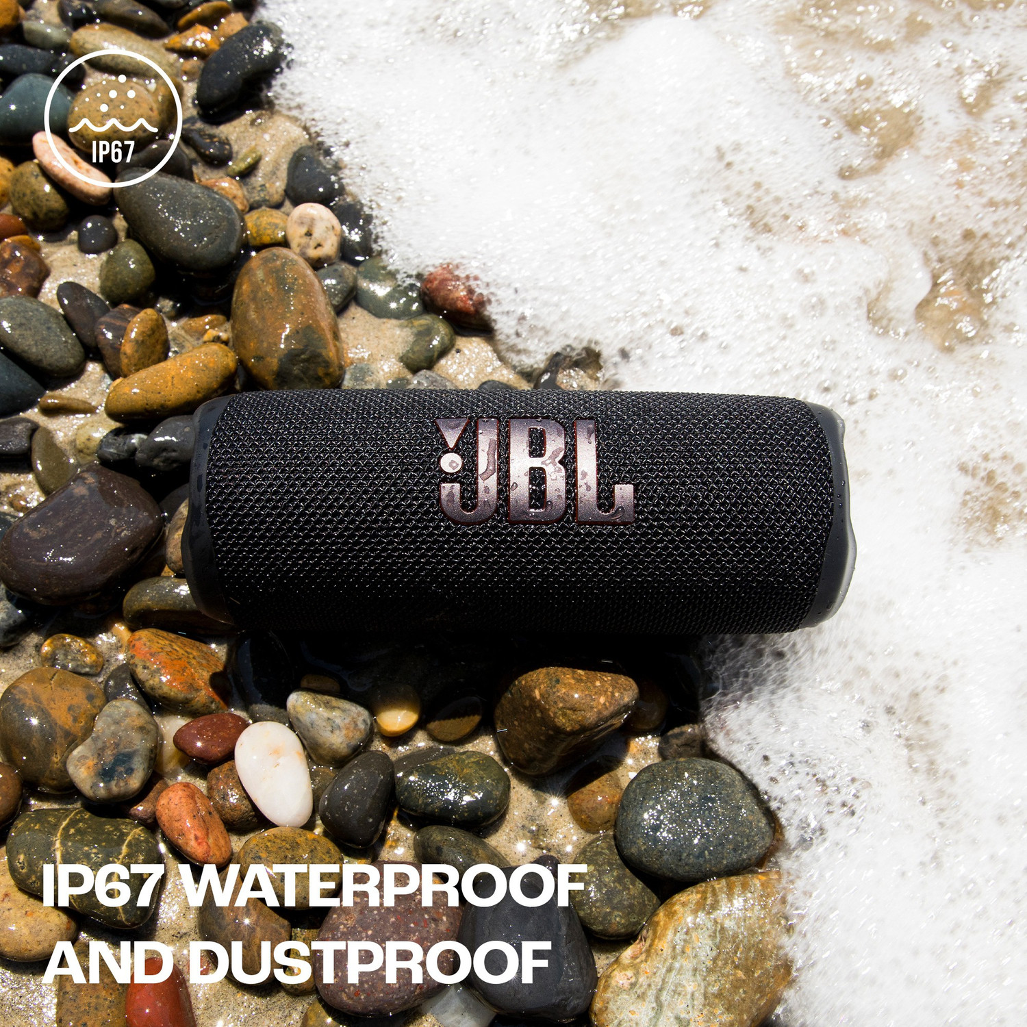 Image of JBL Flip 6 with 12Hr Playtime, Customize Audio by App,IP67 Rating, Portable 30 W Bluetooth Speaker
