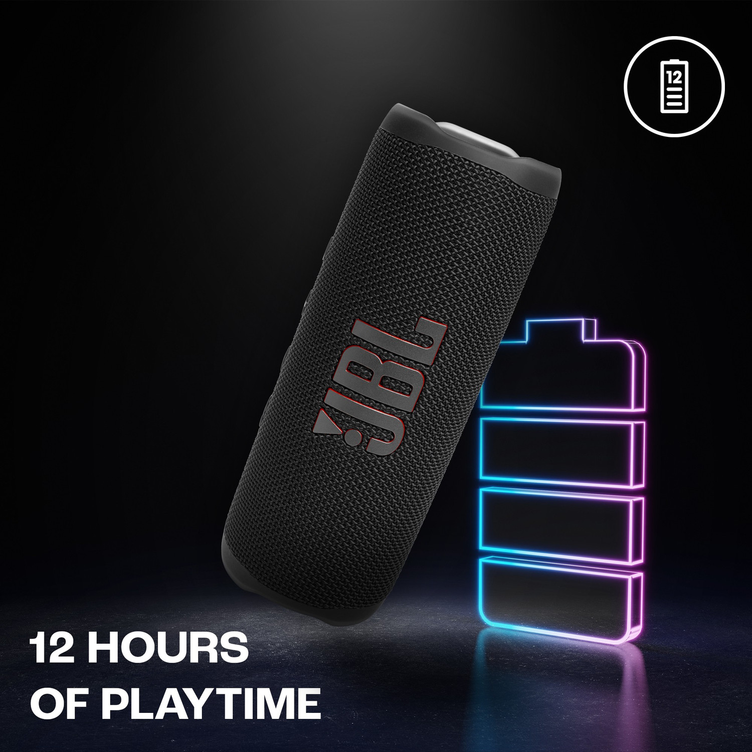 Image of JBL Flip 6 with 12Hr Playtime, Customize Audio by App,IP67 Rating, Portable 30 W Bluetooth Speaker