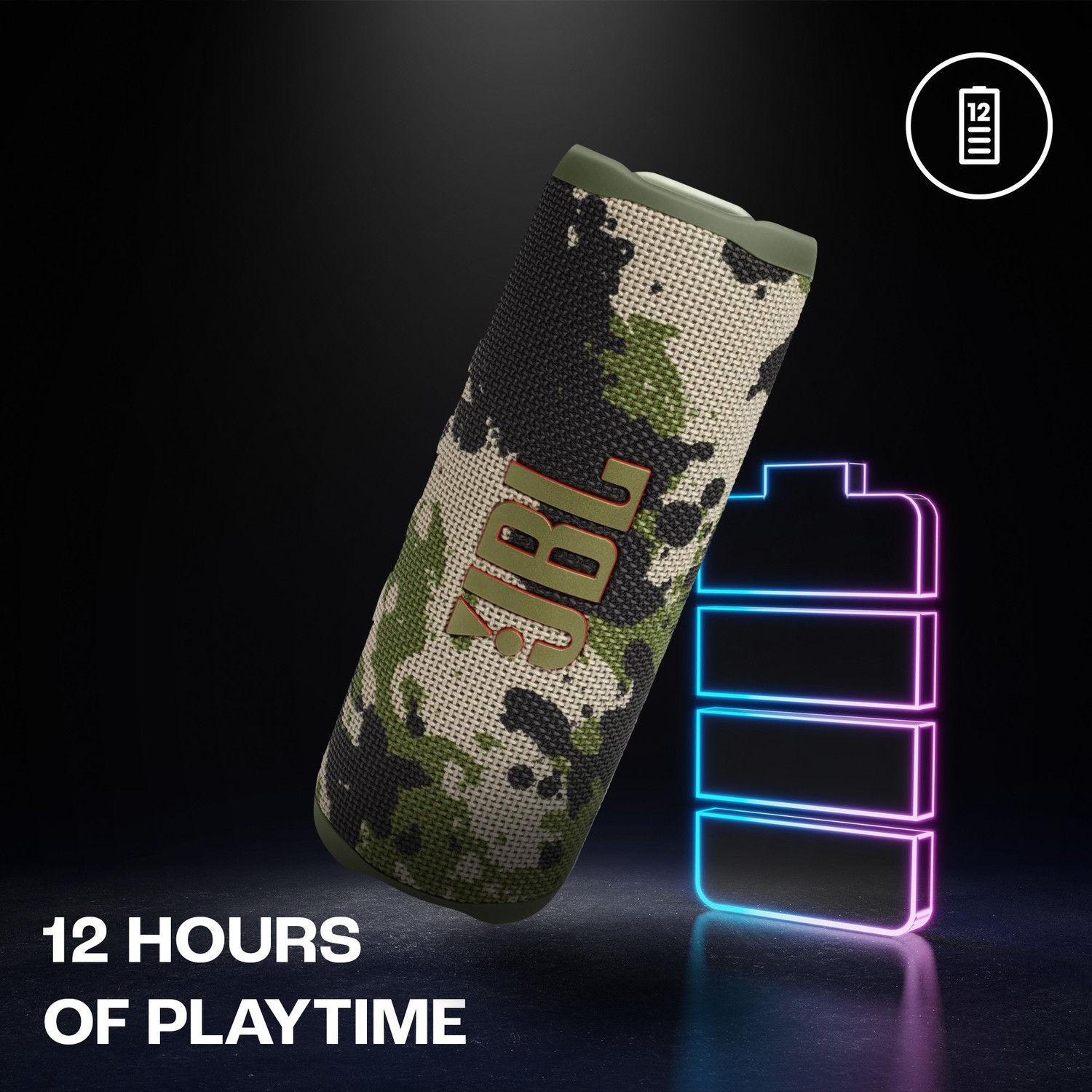 Image of JBL Flip 6 with 12Hr Playtime, Customize Audio by App,IP67 Rating, Portable 30 W Bluetooth Speaker