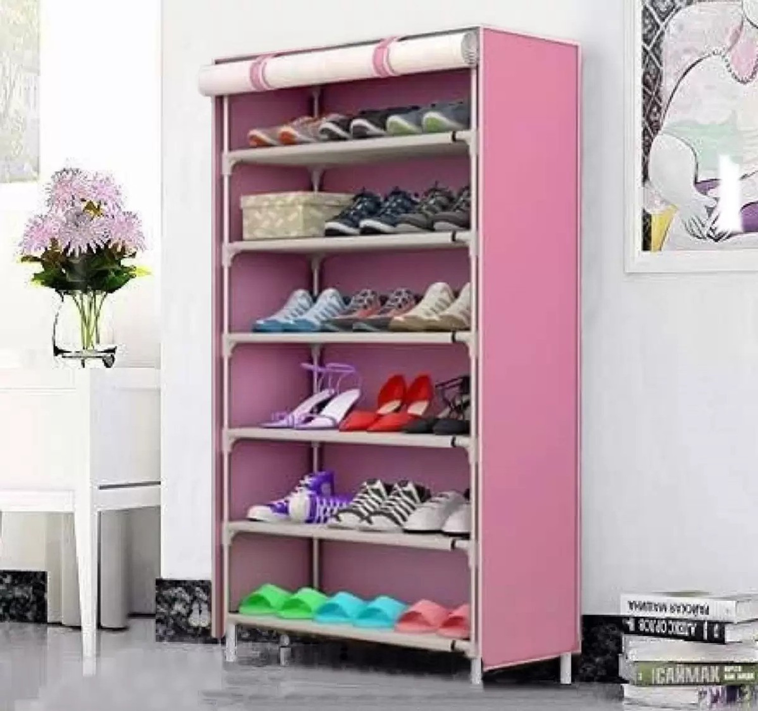 Flipkart shoe store rack