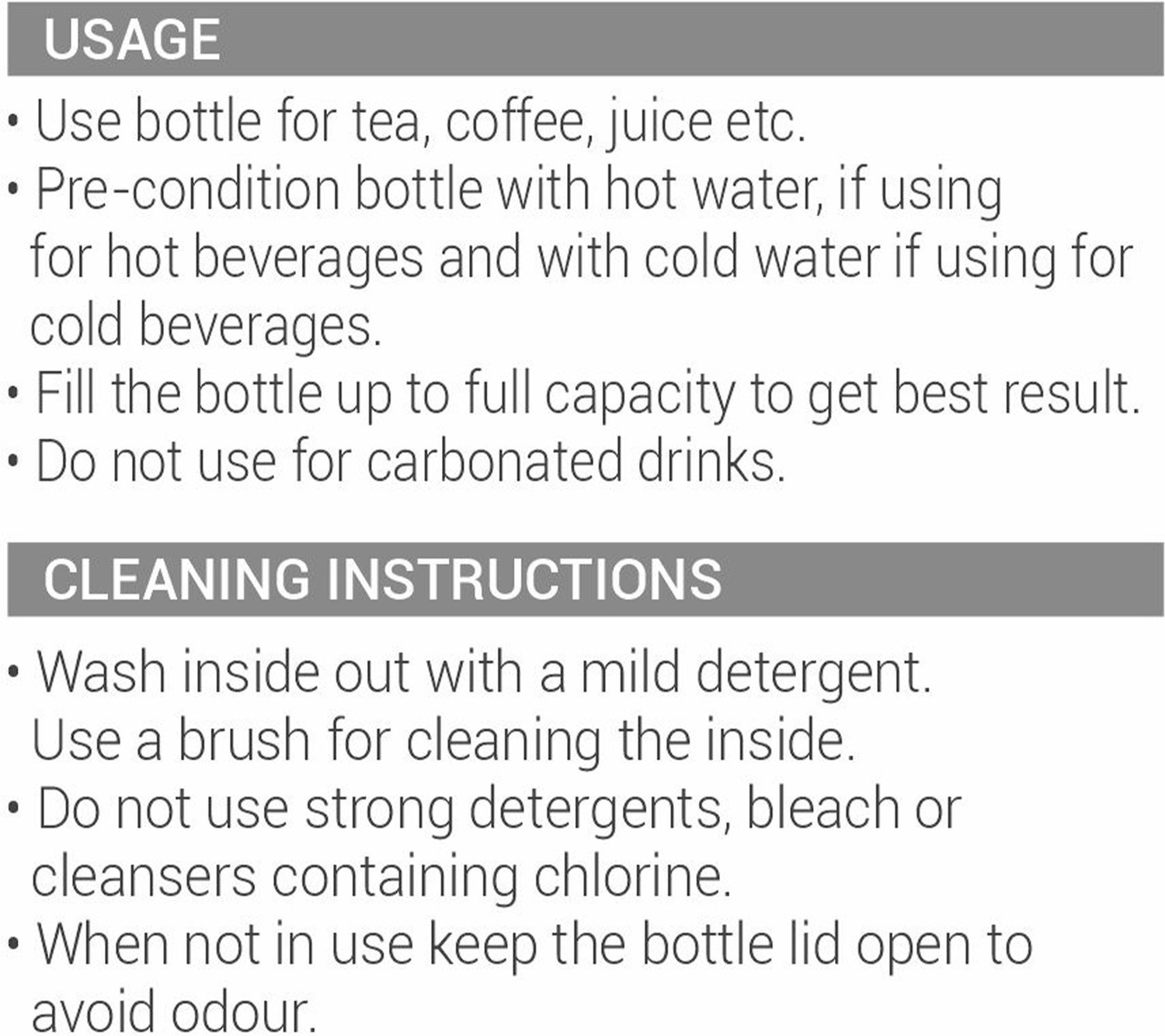 Image of MILTON Aura 1000 Thermosteel Water Bottle, ISI Certified, 24 Hr Hot and Cold 1 L Steel Flask