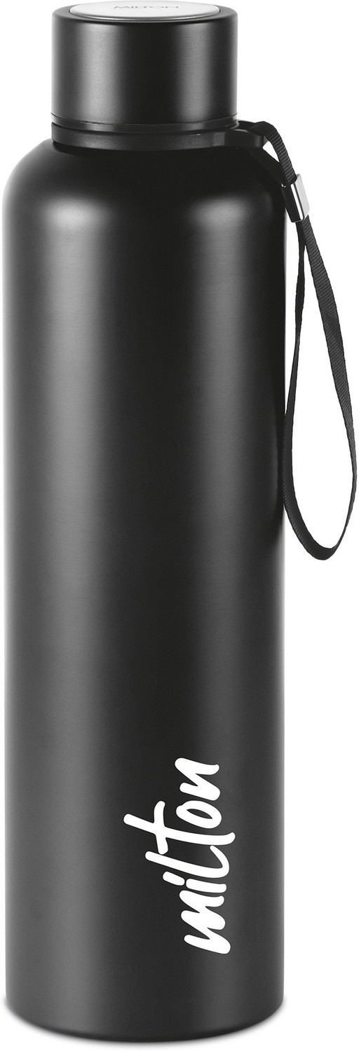 Image of MILTON Aura 1000 Thermosteel Water Bottle, ISI Certified, 24 Hr Hot and Cold 1 L Steel Flask