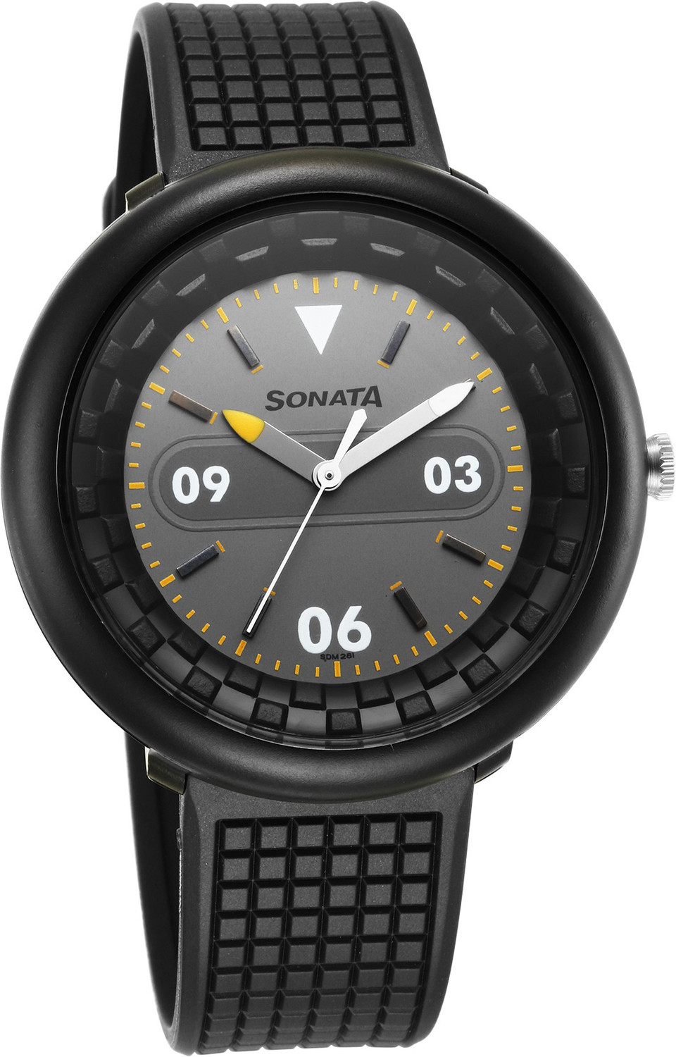 SONATA 77121PP03W F1 plastics Analog Watch For Men Price History