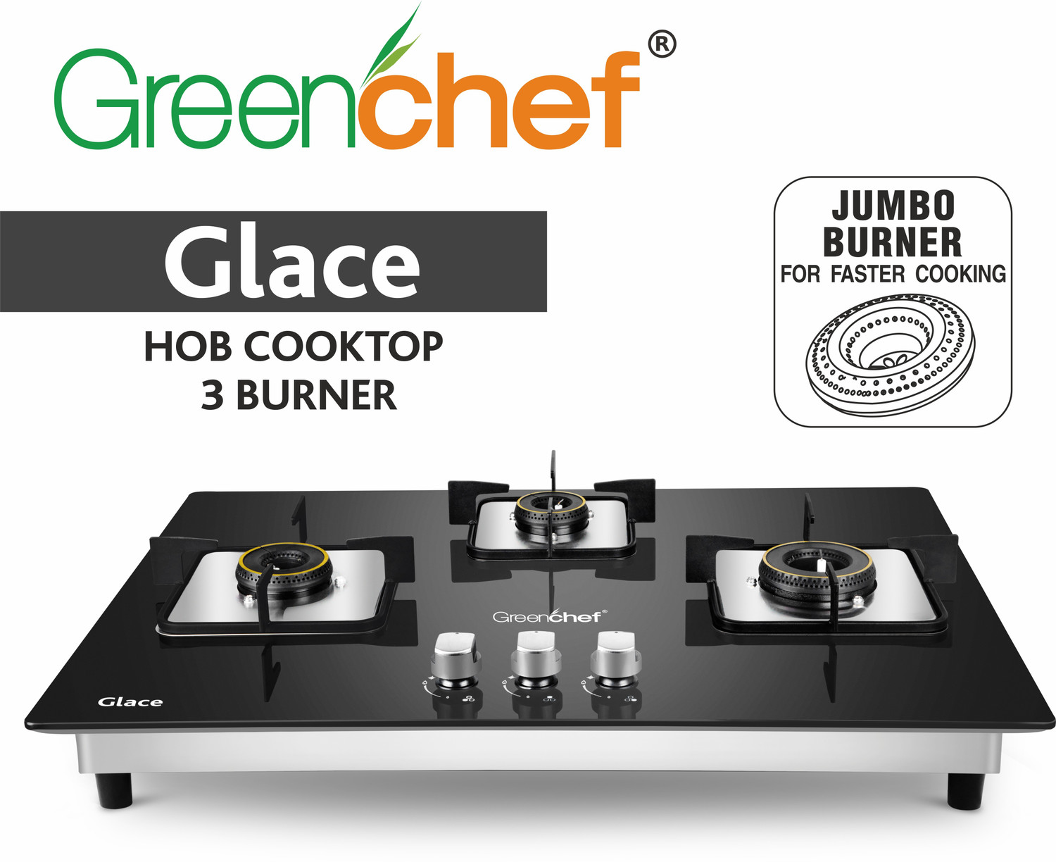 Green chef gas on sale stove 3 burner price