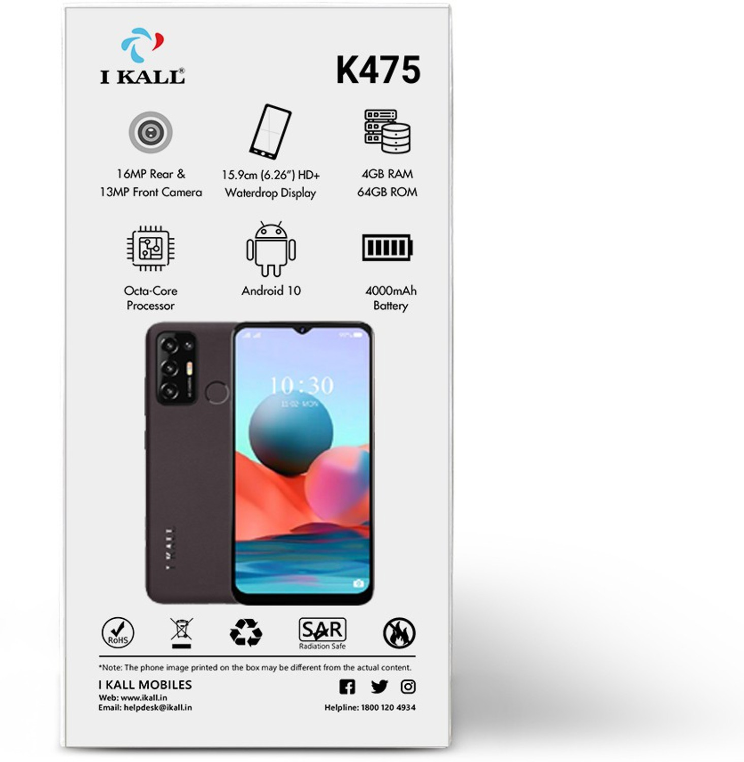 Image of I Kall K475 (Ternish, 64 GB)