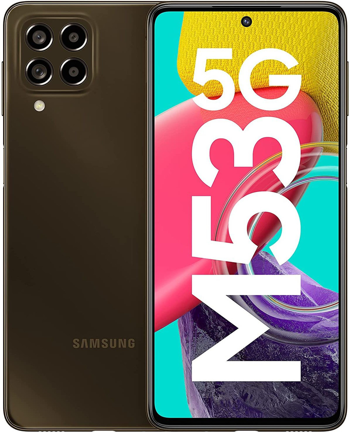 Image of SAMSUNG M53 5G (Emerald Brown, 128 GB) (6 GB RAM)