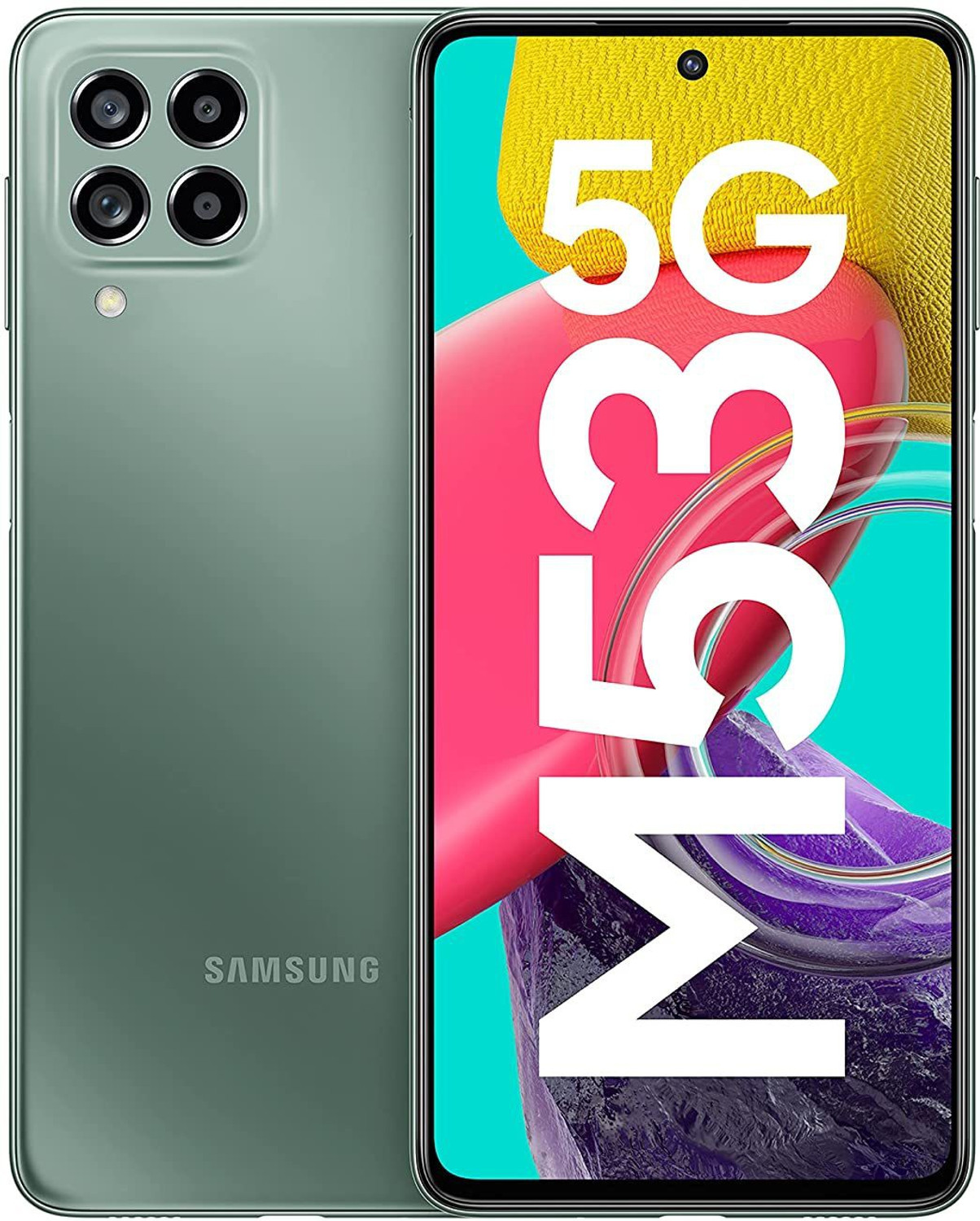 Image of SAMSUNG M53 5G (Mystique Green, 128 GB) (8 GB RAM)