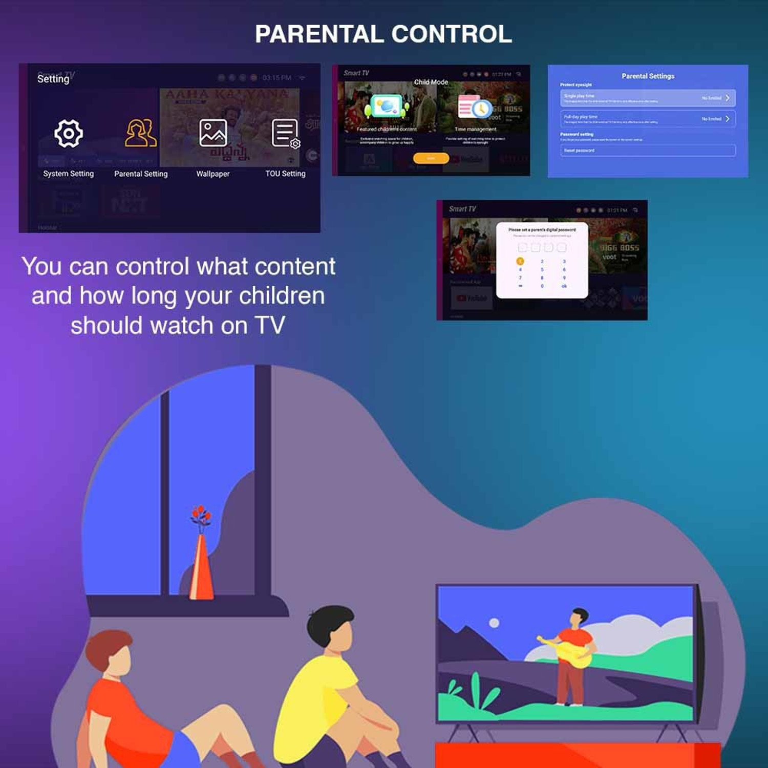 Image of CORNEA Bezelless 127 cm (50 inch) Ultra HD (4K) LED Smart Android TV