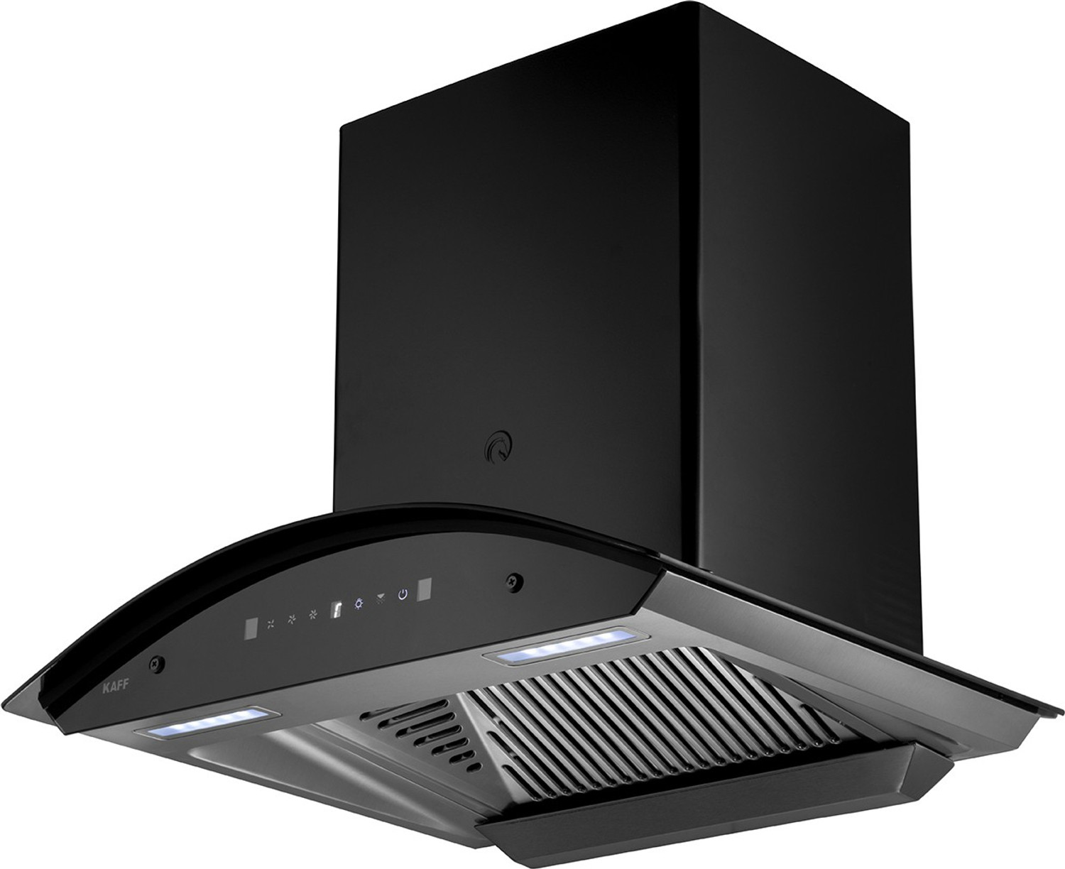 Image of Kaff SIRIO DHC 60 SS Auto Clean Wall Mounted Black 1180 CMH Chimney